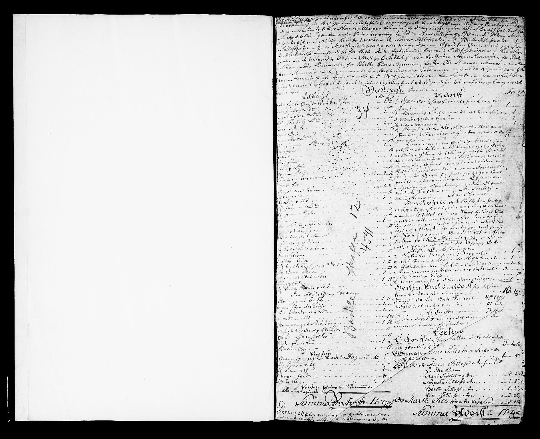 Bamble sorenskriveri, SAKO/A-214/H/Hb/Hba/Hbaa/L0012: Skifteprotokoll, 1792-1803, s. 2