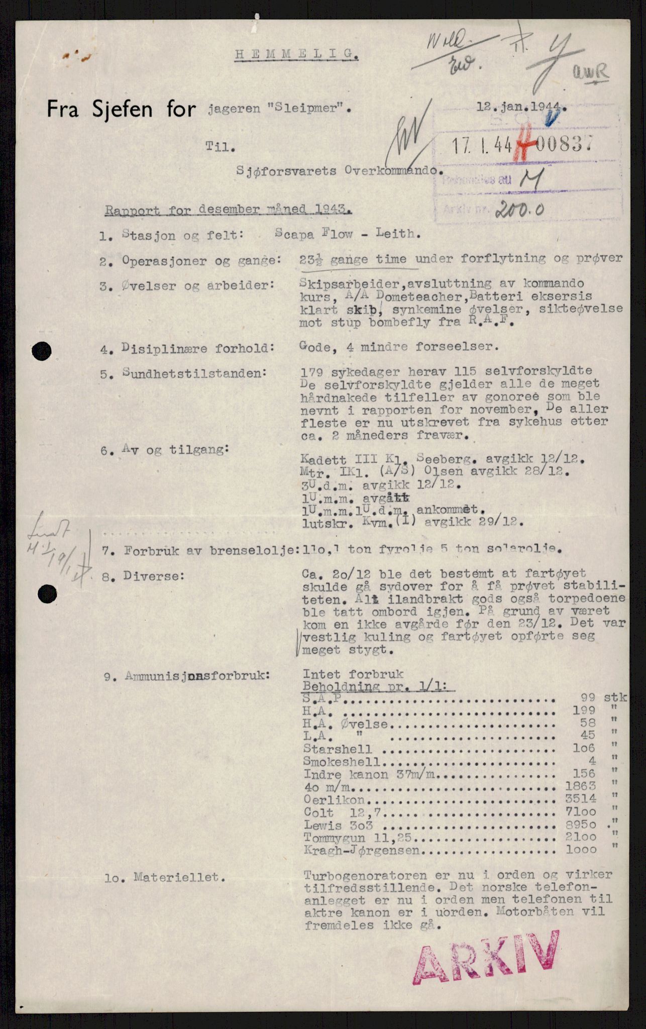 Forsvaret, Sjøforsvarets overkommando, AV/RA-RAFA-2035/D/Dc/L0193: --, 1940-1951, s. 14