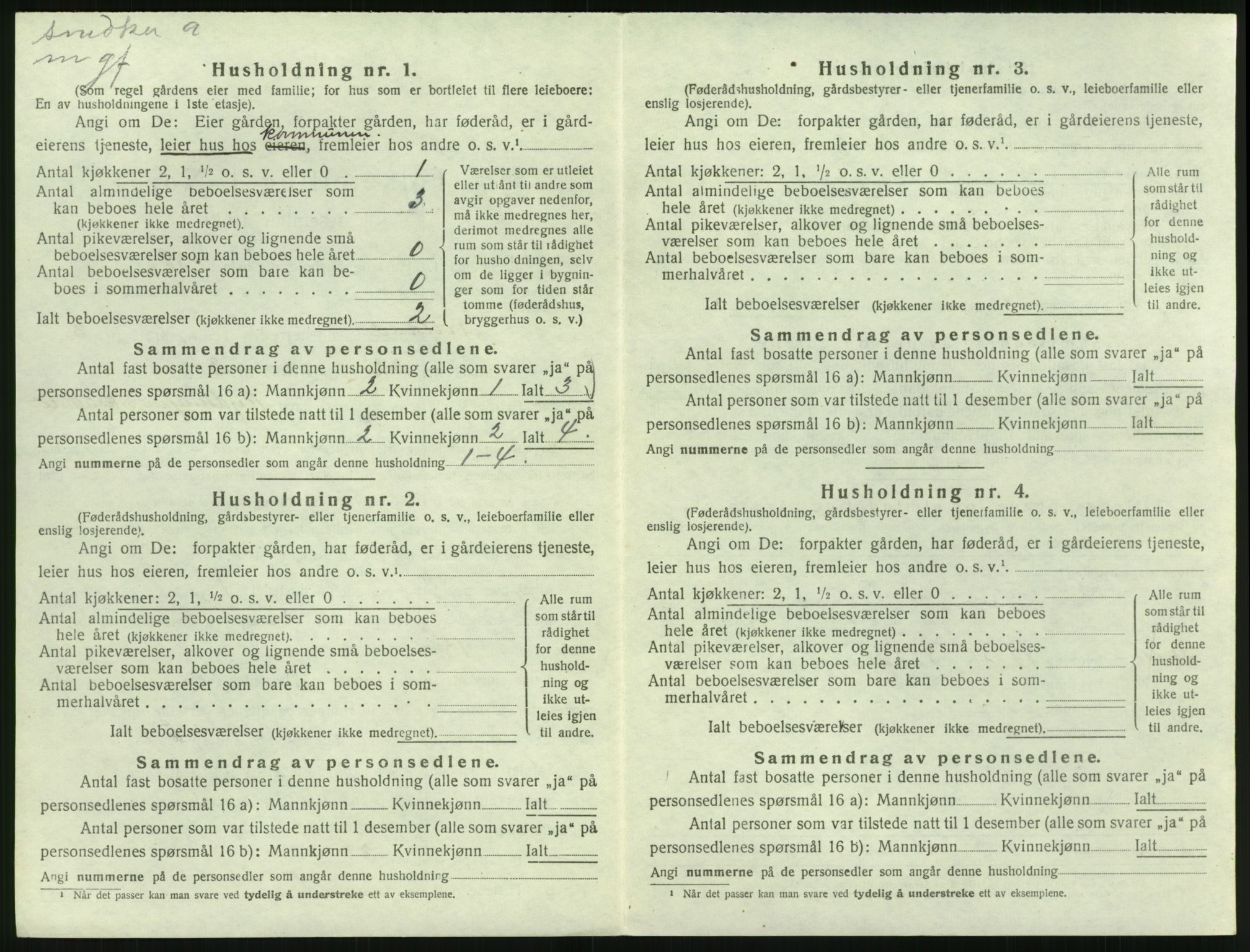 SAK, Folketelling 1920 for 0919 Froland herred, 1920, s. 414