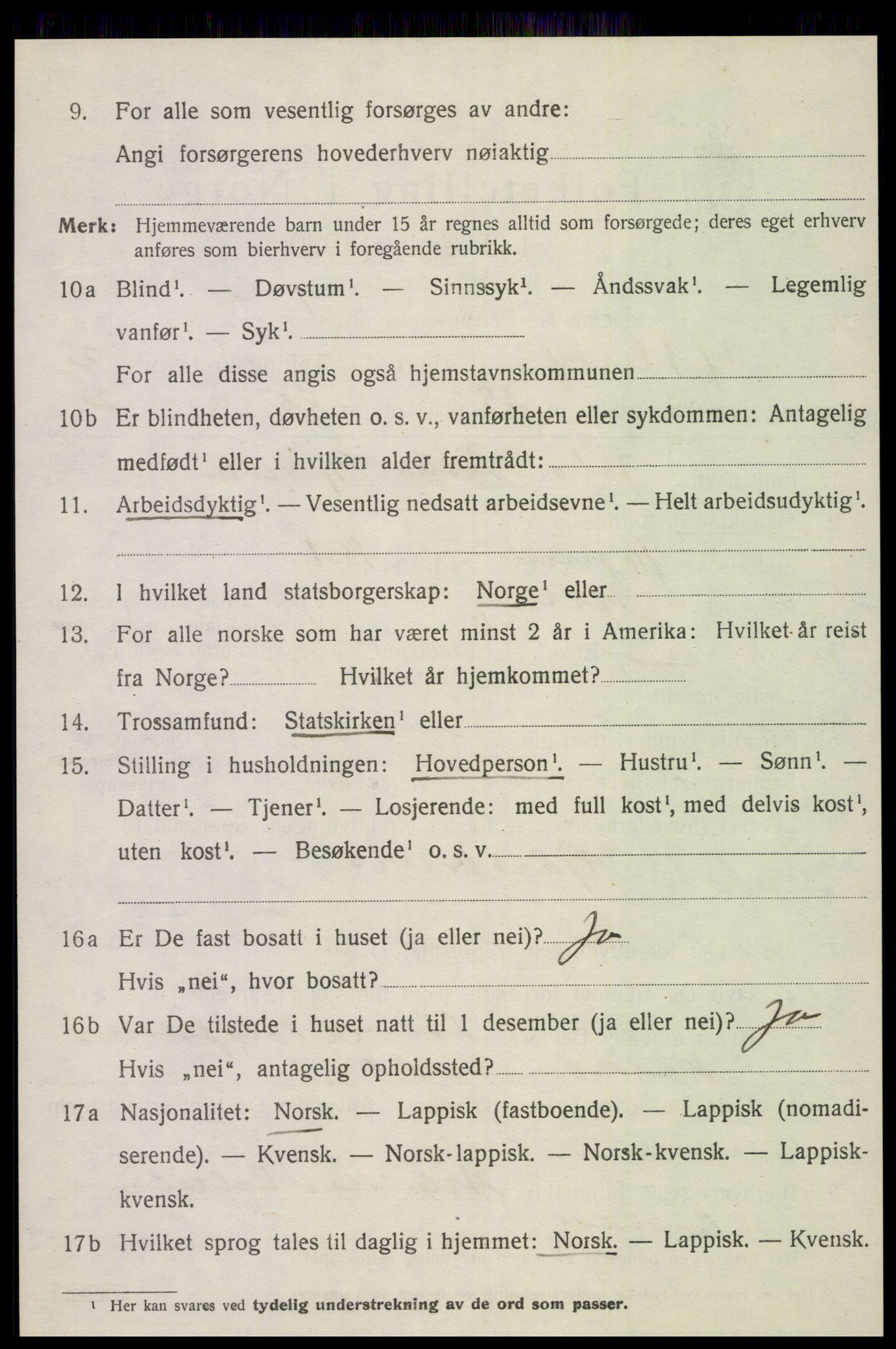 SAT, Folketelling 1920 for 1722 Ytterøy herred, 1920, s. 1430