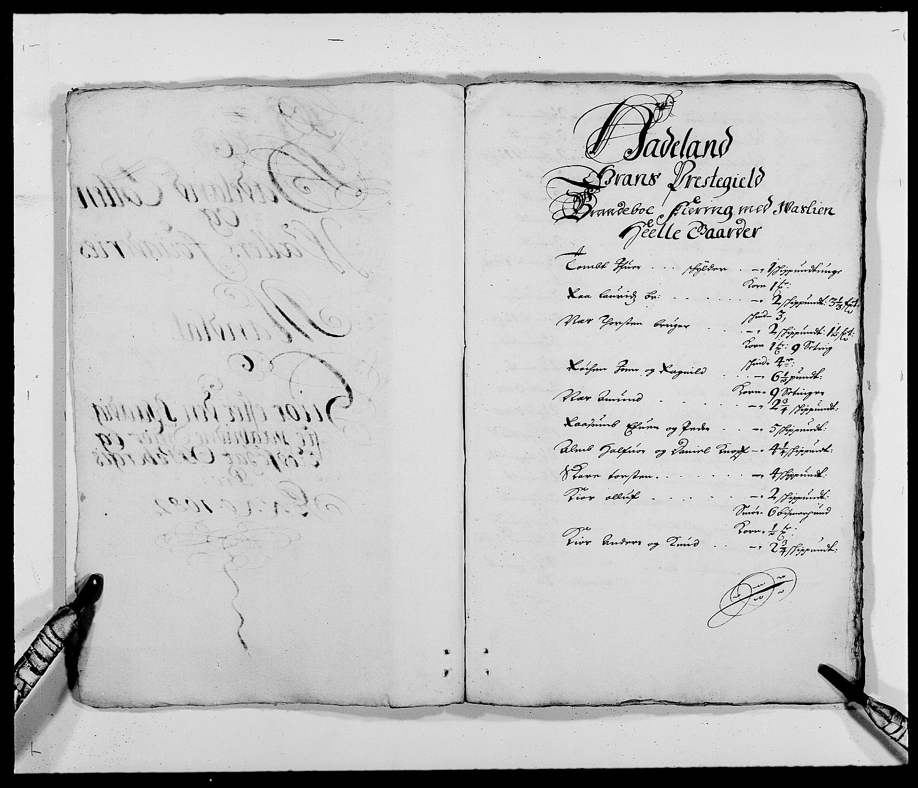 Rentekammeret inntil 1814, Reviderte regnskaper, Fogderegnskap, AV/RA-EA-4092/R18/L1281: Fogderegnskap Hadeland, Toten og Valdres, 1682, s. 2