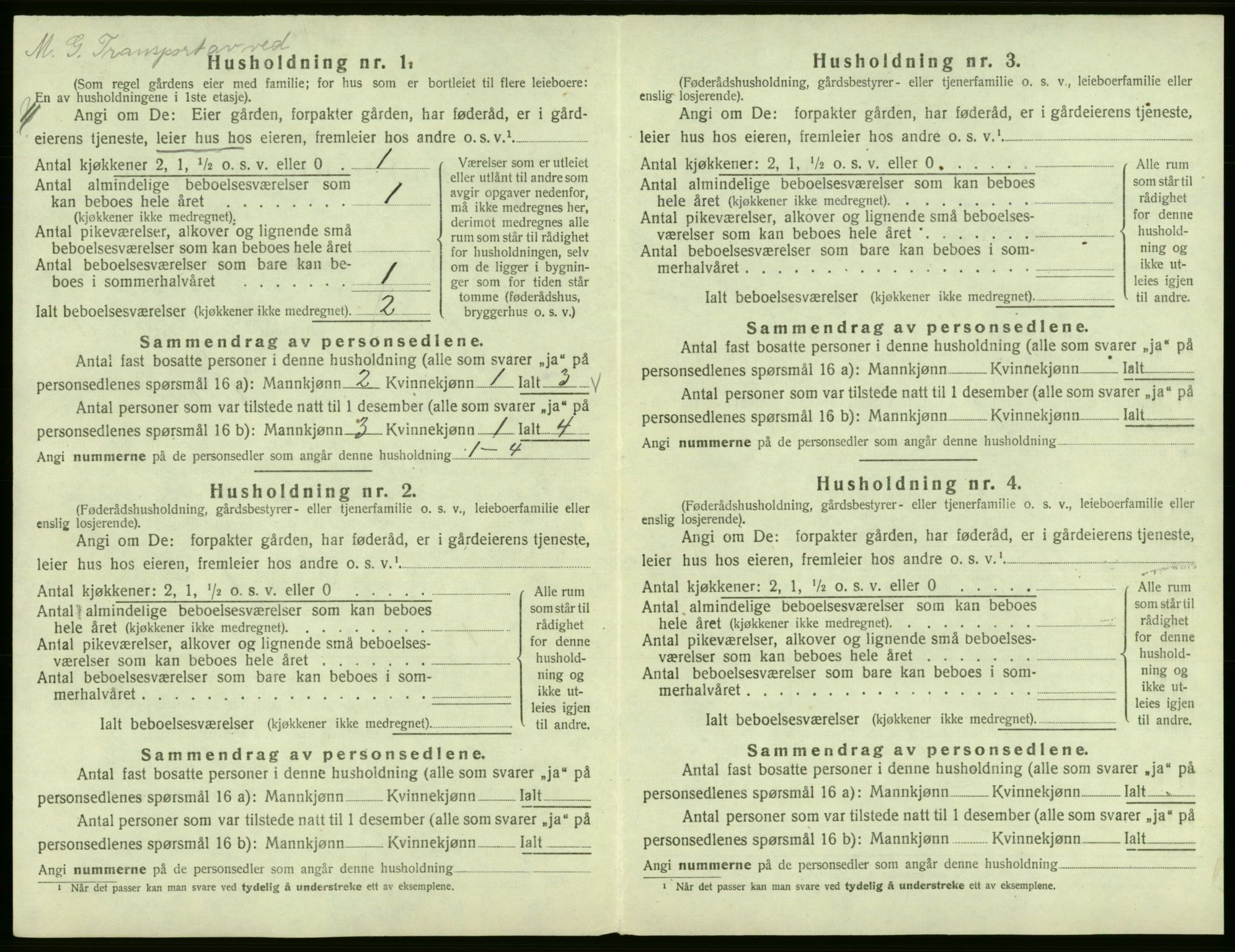 SAB, Folketelling 1920 for 1227 Jondal herred, 1920, s. 42