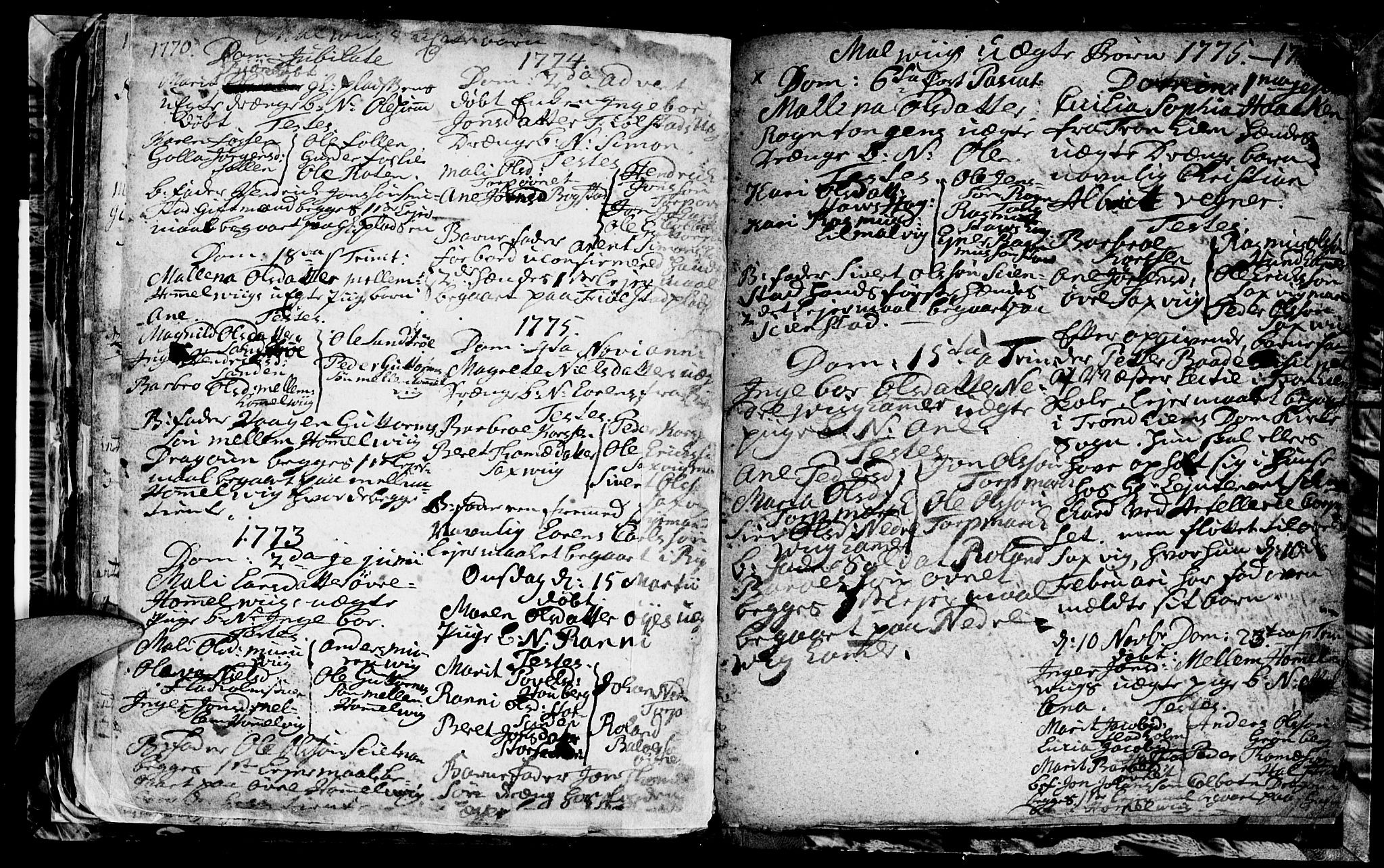 Ministerialprotokoller, klokkerbøker og fødselsregistre - Sør-Trøndelag, SAT/A-1456/616/L0418: Klokkerbok nr. 616C01, 1754-1797