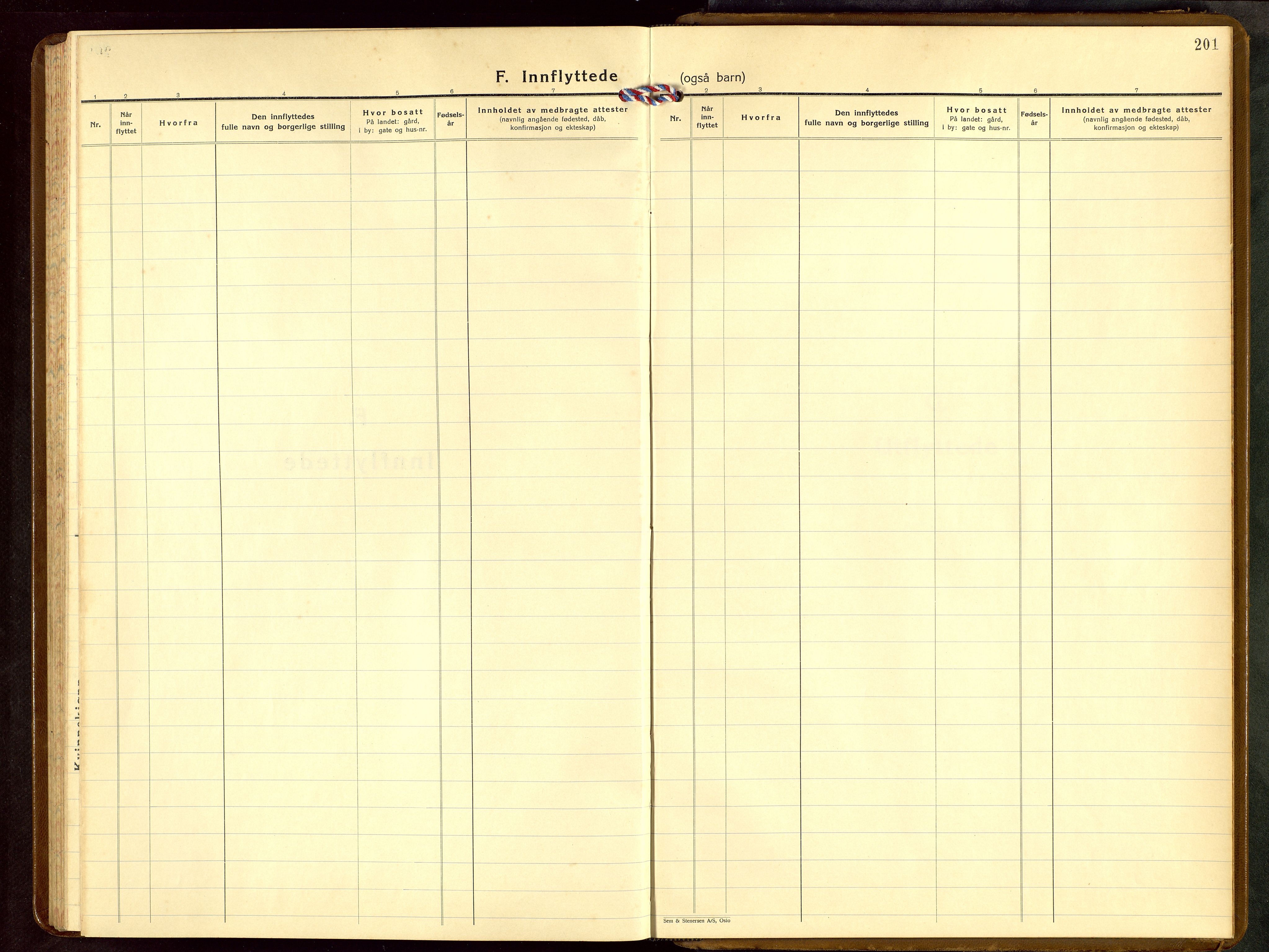 Skudenes sokneprestkontor, AV/SAST-A -101849/H/Ha/Hab/L0013: Klokkerbok nr. B 13, 1937-1954, s. 201