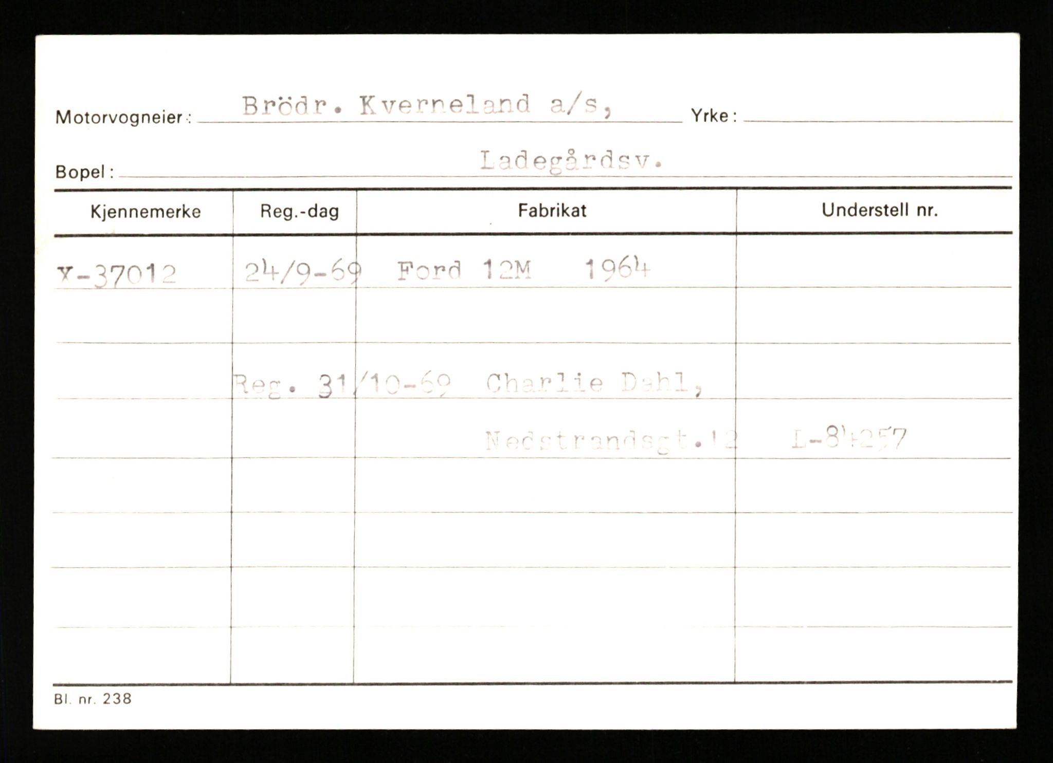 Stavanger trafikkstasjon, AV/SAST-A-101942/0/G/L0006: Registreringsnummer: 34250 - 49007, 1930-1971, s. 805