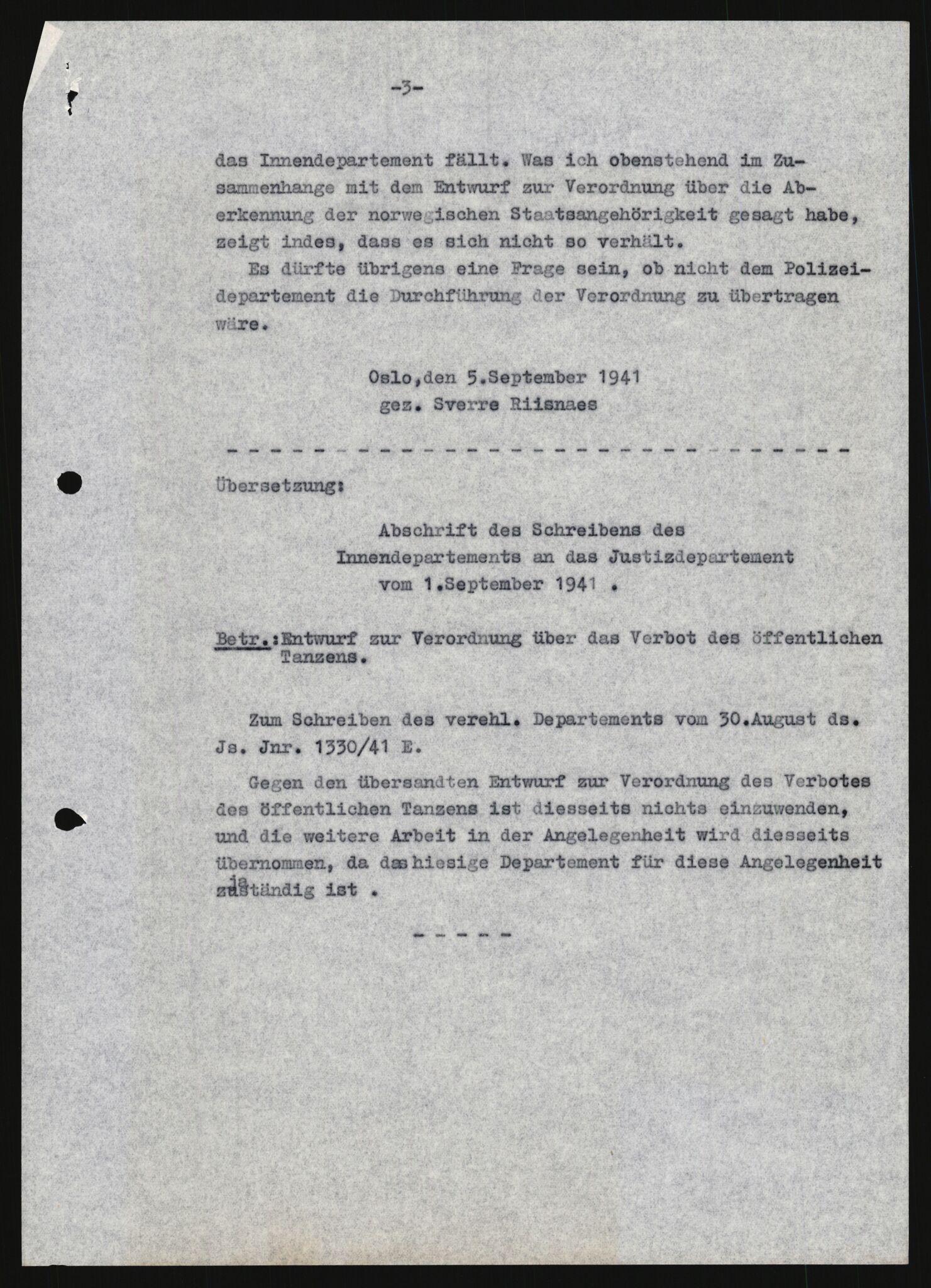 Forsvarets Overkommando. 2 kontor. Arkiv 11.4. Spredte tyske arkivsaker, AV/RA-RAFA-7031/D/Dar/Darb/L0013: Reichskommissariat - Hauptabteilung Vervaltung, 1917-1942, s. 1081
