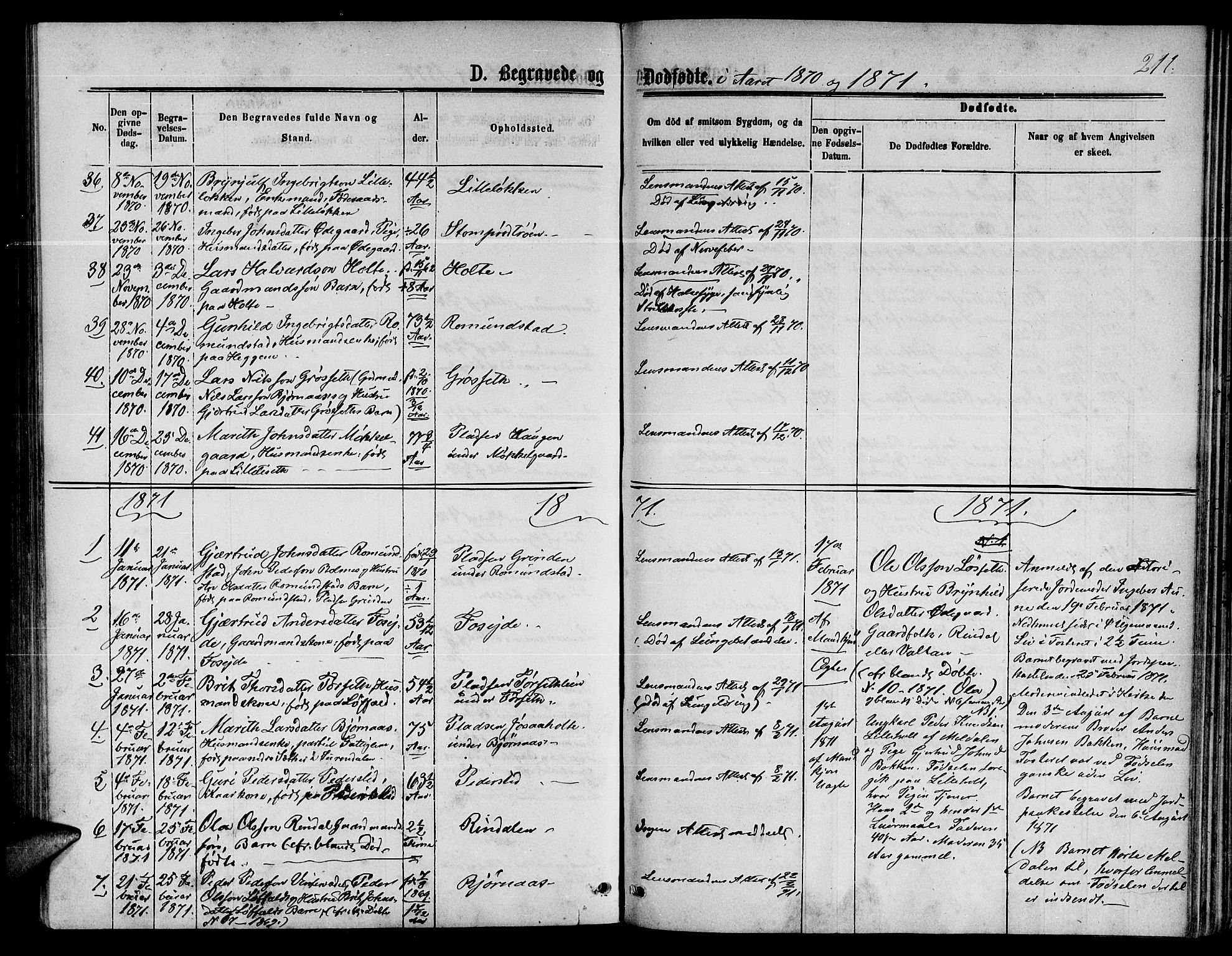 Ministerialprotokoller, klokkerbøker og fødselsregistre - Møre og Romsdal, AV/SAT-A-1454/598/L1076: Klokkerbok nr. 598C01, 1867-1878, s. 211