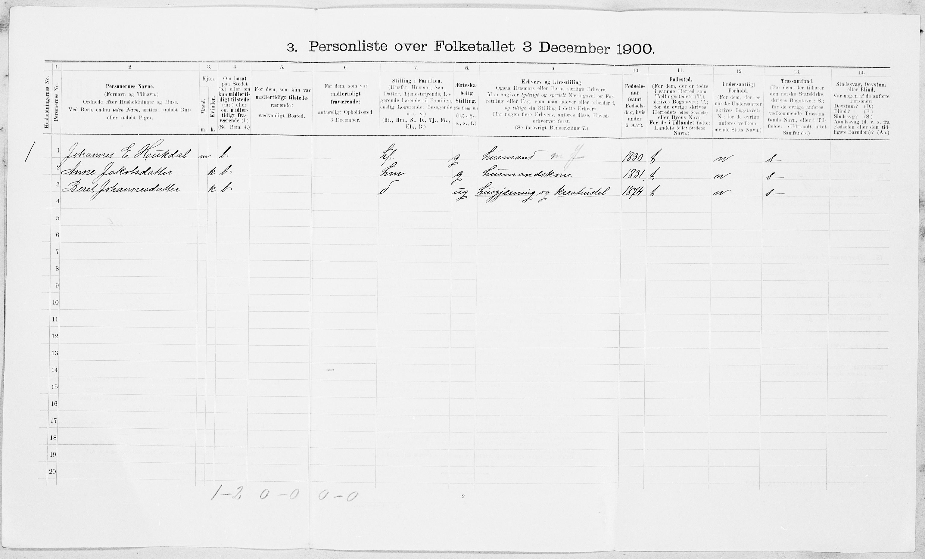 SAT, Folketelling 1900 for 1648 Støren herred, 1900, s. 576