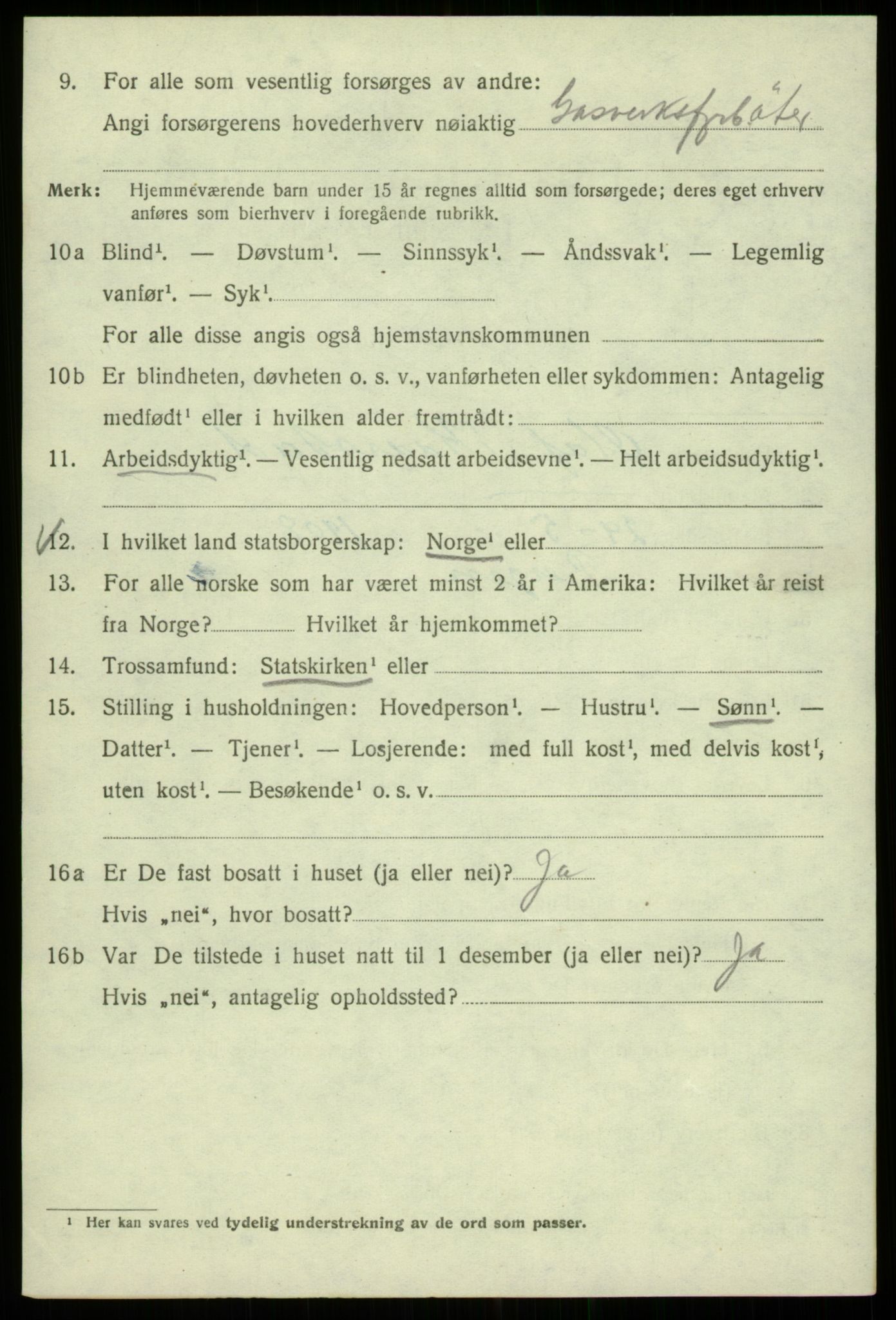 SAB, Folketelling 1920 for 1301 Bergen kjøpstad, 1920, s. 159527