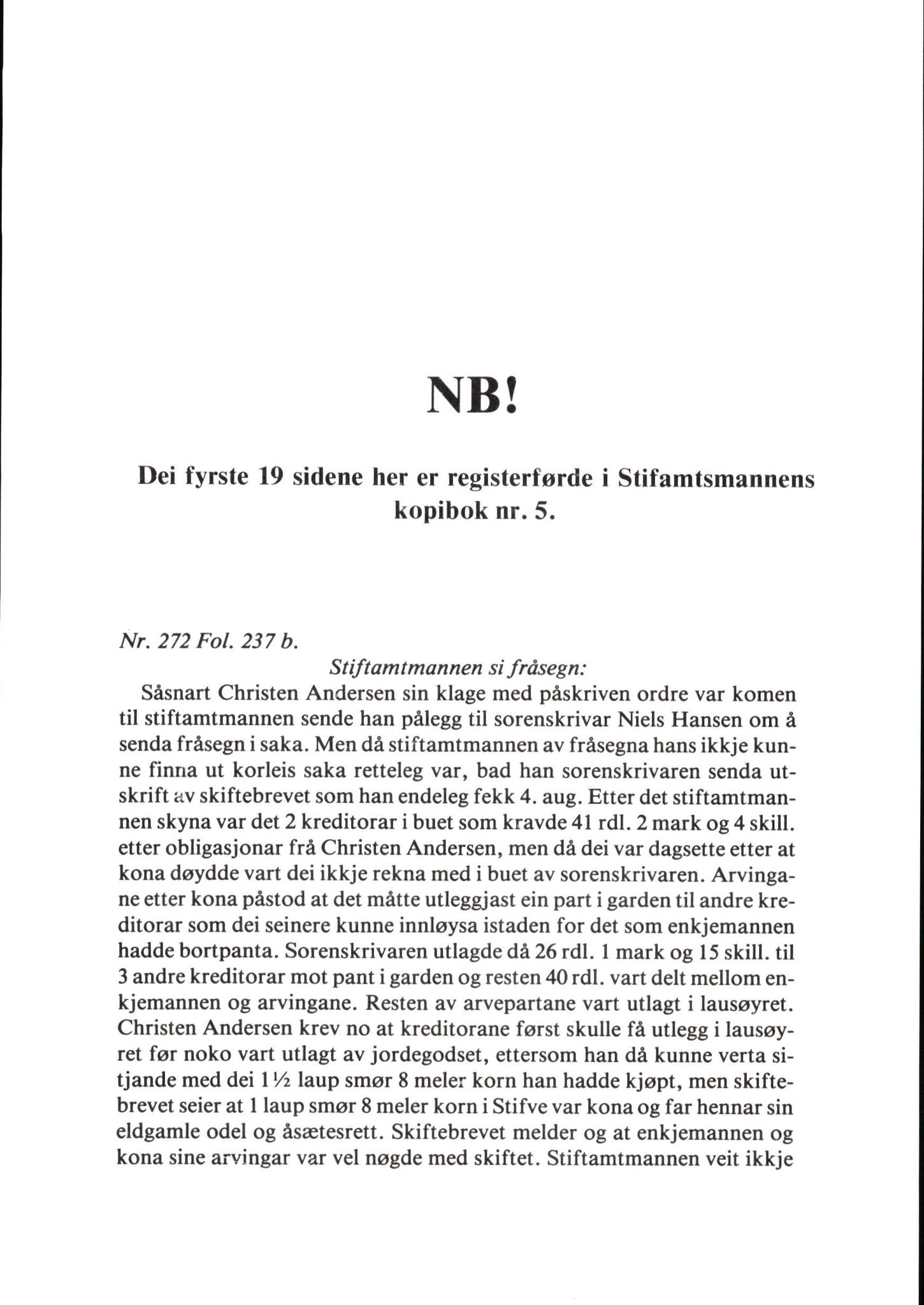 Statsarkivet i Bergen, AV/SAB-A-100049/G/Gc/L0001/0005: Stiftamtmannens kopibøker/resolusjonsbøker a nr 2 (II) - a nr 6 / Stiftamtmannens kopibok/resolusjonsbok a nr.6, 1711-1712