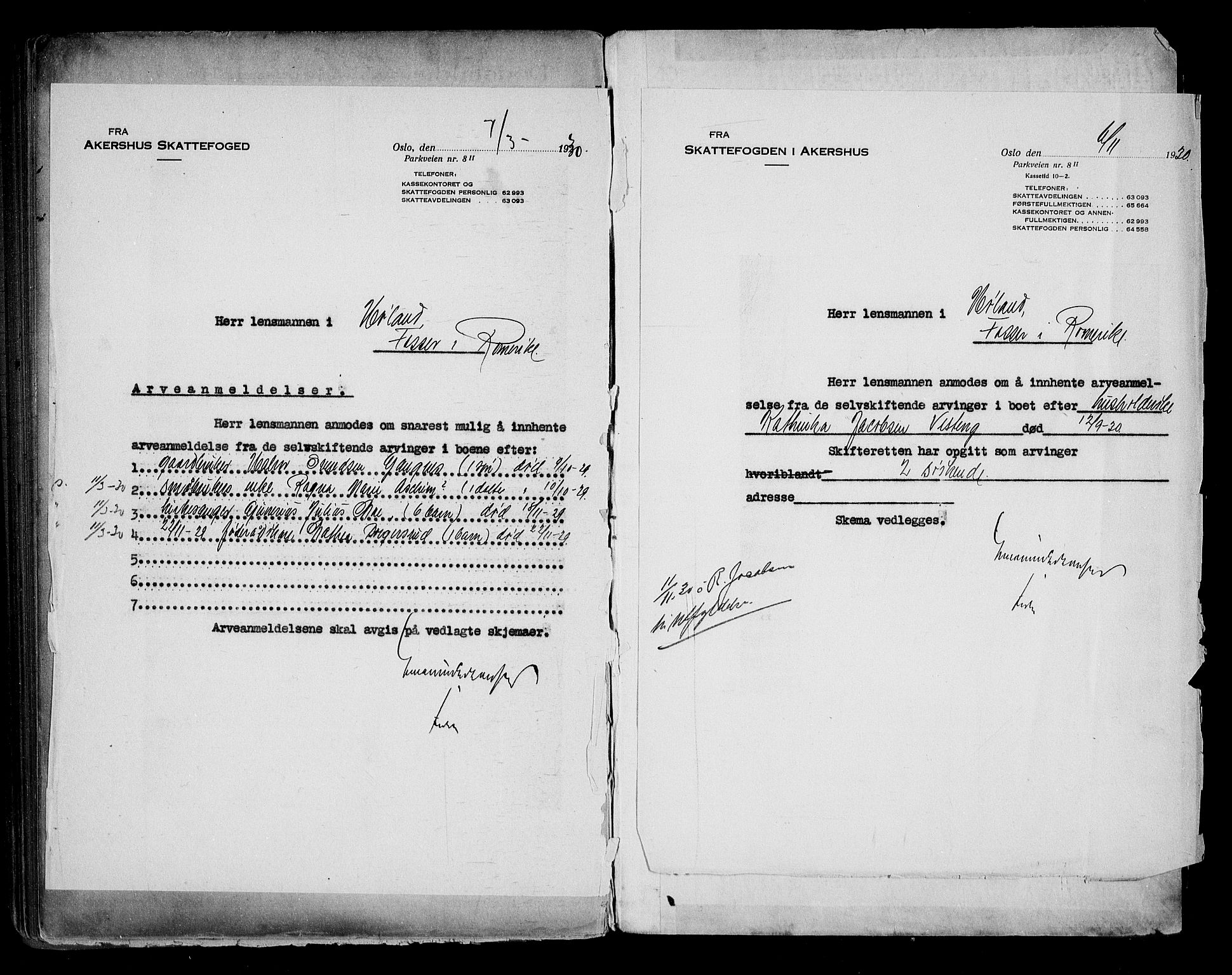 Høland lensmannskontor, AV/SAO-A-10640/H/Ha/L0001: Dødsfallsprotokoll, 1907-1932