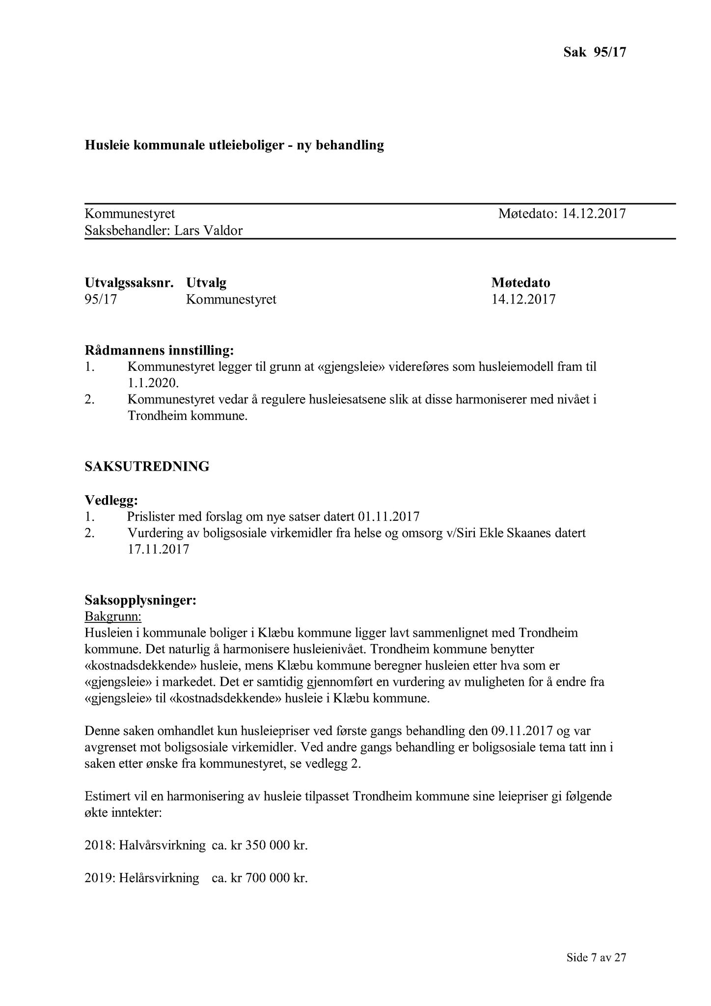 Klæbu Kommune, TRKO/KK/01-KS/L010: Kommunestyret - Møtedokumenter, 2017, s. 2883