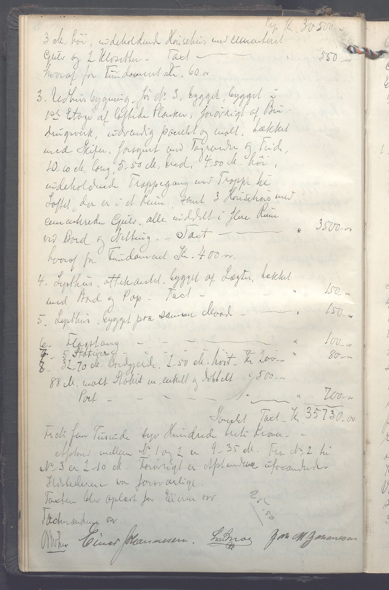 Lensmennene i Aker, OBA/A-10133/F/Fa/L0016: Branntakstprotokoll, 1912-1913, s. 8b