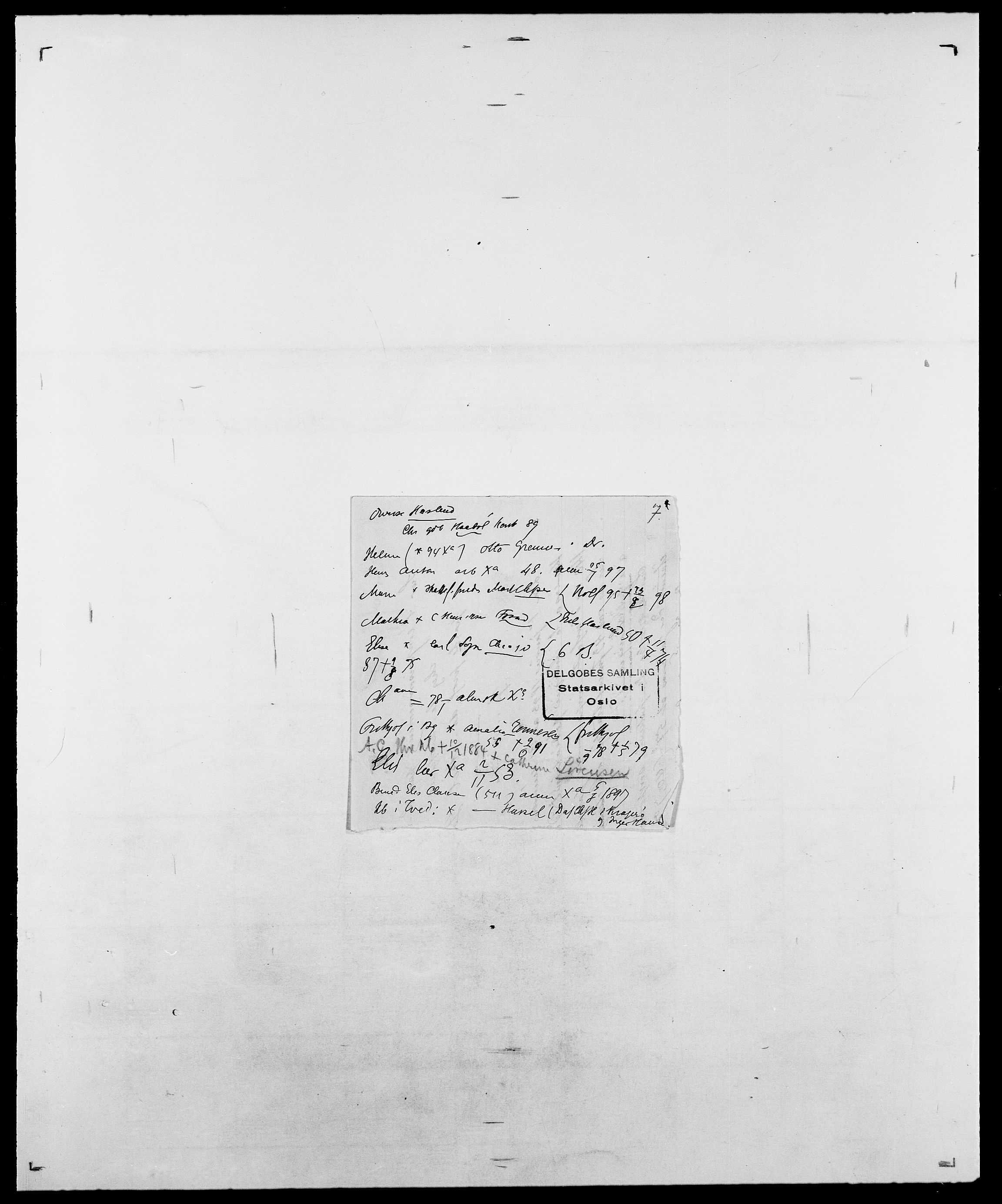 Delgobe, Charles Antoine - samling, AV/SAO-PAO-0038/D/Da/L0016: Hamborg - Hektoen, s. 491