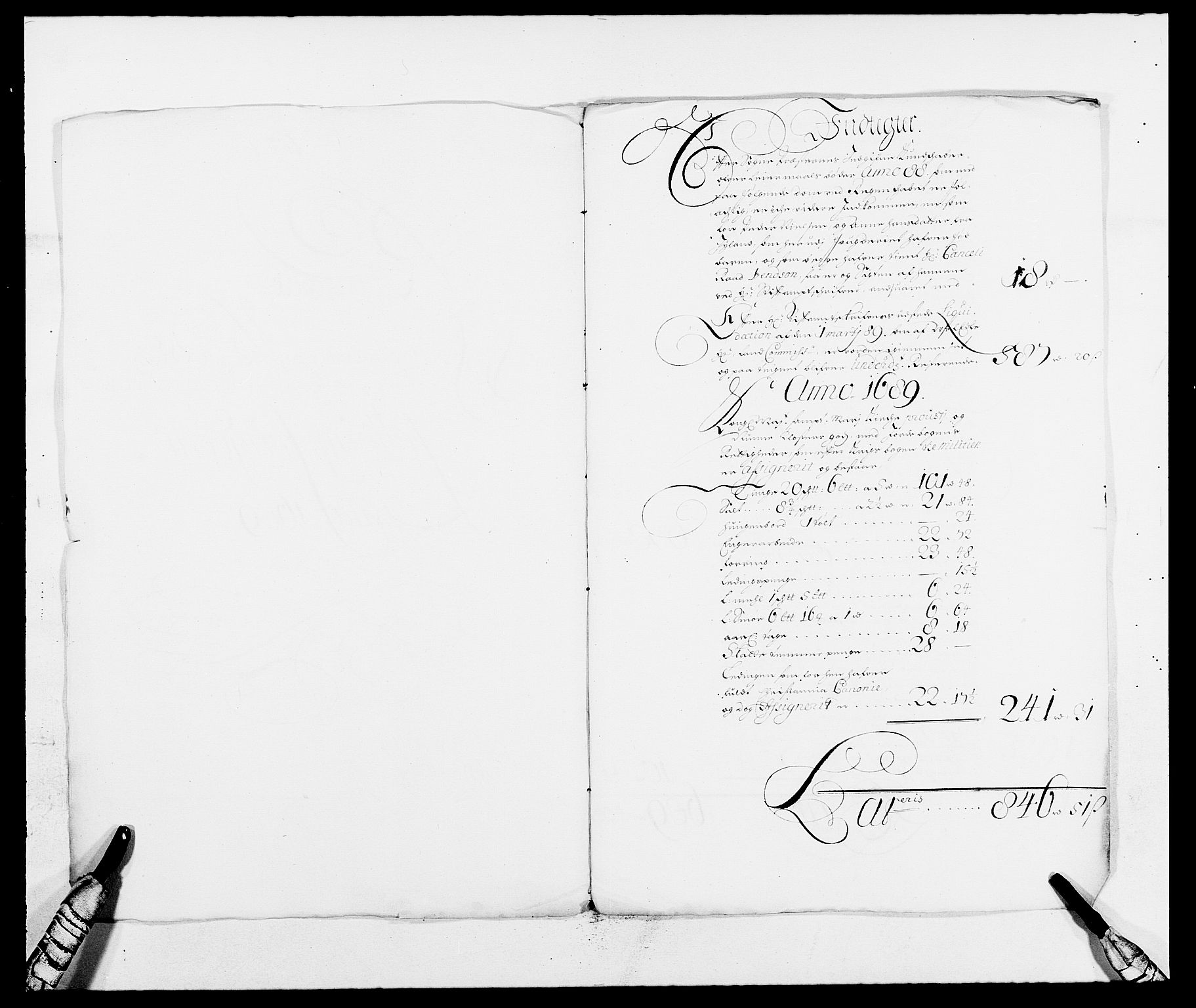 Rentekammeret inntil 1814, Reviderte regnskaper, Fogderegnskap, RA/EA-4092/R09/L0435: Fogderegnskap Follo, 1689-1691, s. 3