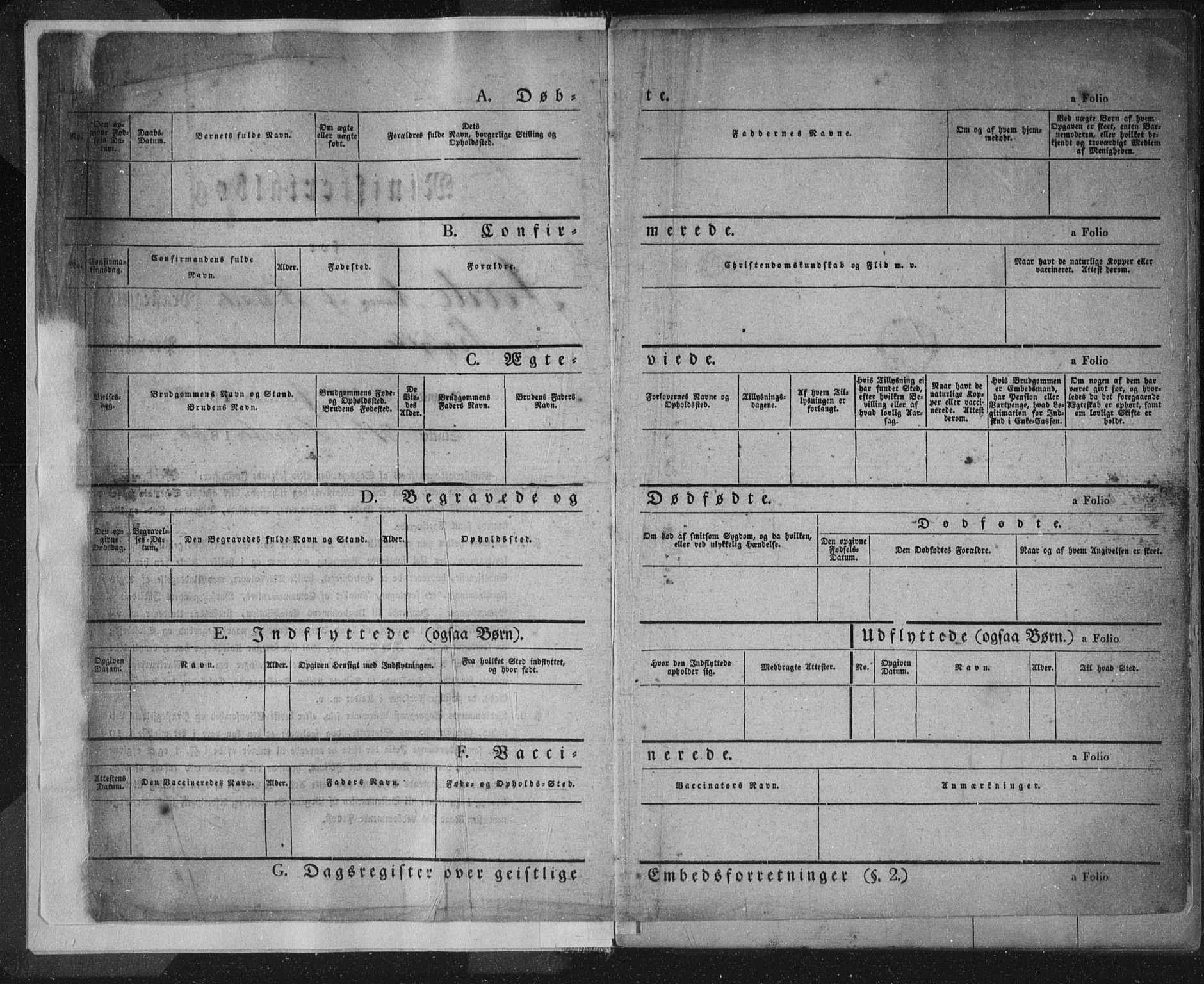 Sand sokneprestkontor, AV/SAST-A-101848/01/III/L0002: Ministerialbok nr. A 2, 1838-1859