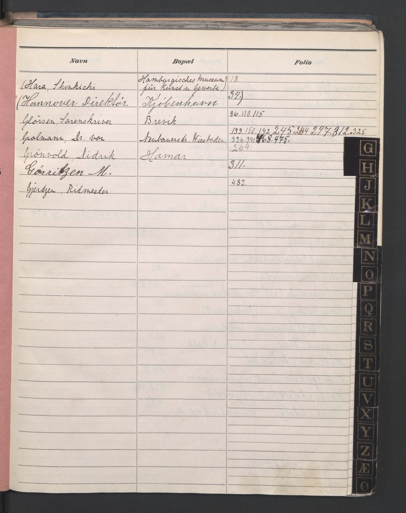 Kunstindustrimuseet i Oslo, NMFK/KIM-1001/B/L0007/0002: Kopibok / Kopibok XIX, 1910-1911, s. 9