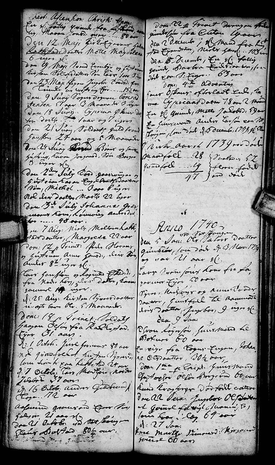 Høland prestekontor Kirkebøker, AV/SAO-A-10346a/F/Fa/L0003: Ministerialbok nr. I 3, 1739-1756