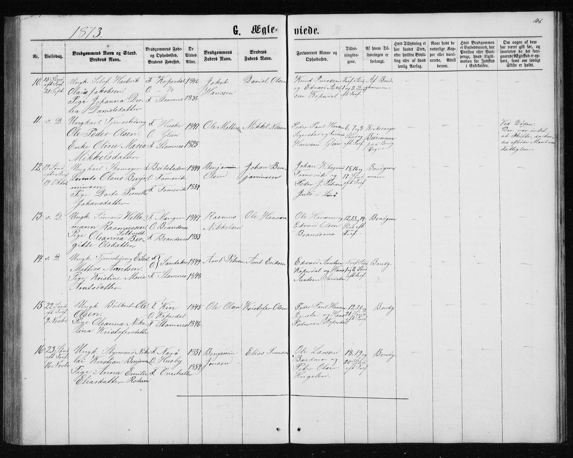 Ministerialprotokoller, klokkerbøker og fødselsregistre - Nordland, AV/SAT-A-1459/835/L0531: Klokkerbok nr. 835C03, 1865-1877, s. 106