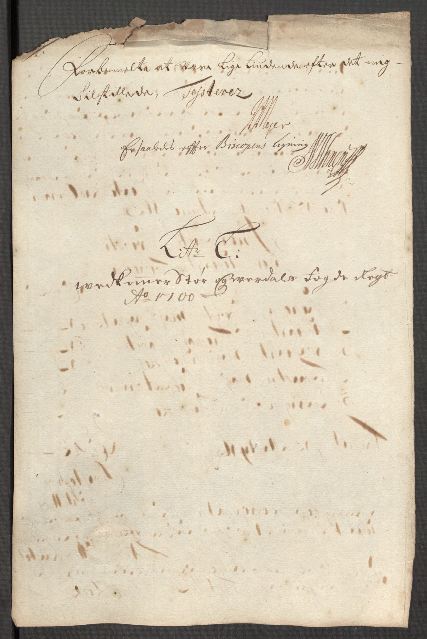 Rentekammeret inntil 1814, Reviderte regnskaper, Fogderegnskap, RA/EA-4092/R62/L4192: Fogderegnskap Stjørdal og Verdal, 1700, s. 208