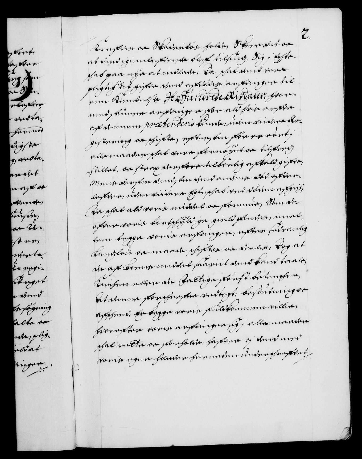 Danske Kanselli 1572-1799, RA/EA-3023/F/Fc/Fca/Fcaa/L0013: Norske registre (mikrofilm), 1681-1684, s. 2a