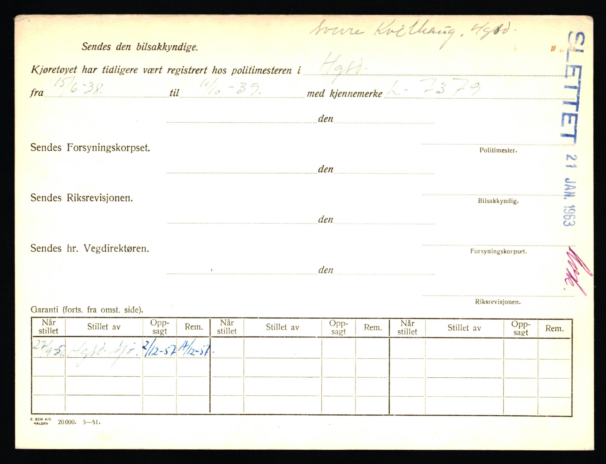 Stavanger trafikkstasjon, AV/SAST-A-101942/0/F/L0030: L-16300 - L-16999, 1930-1971, s. 1614