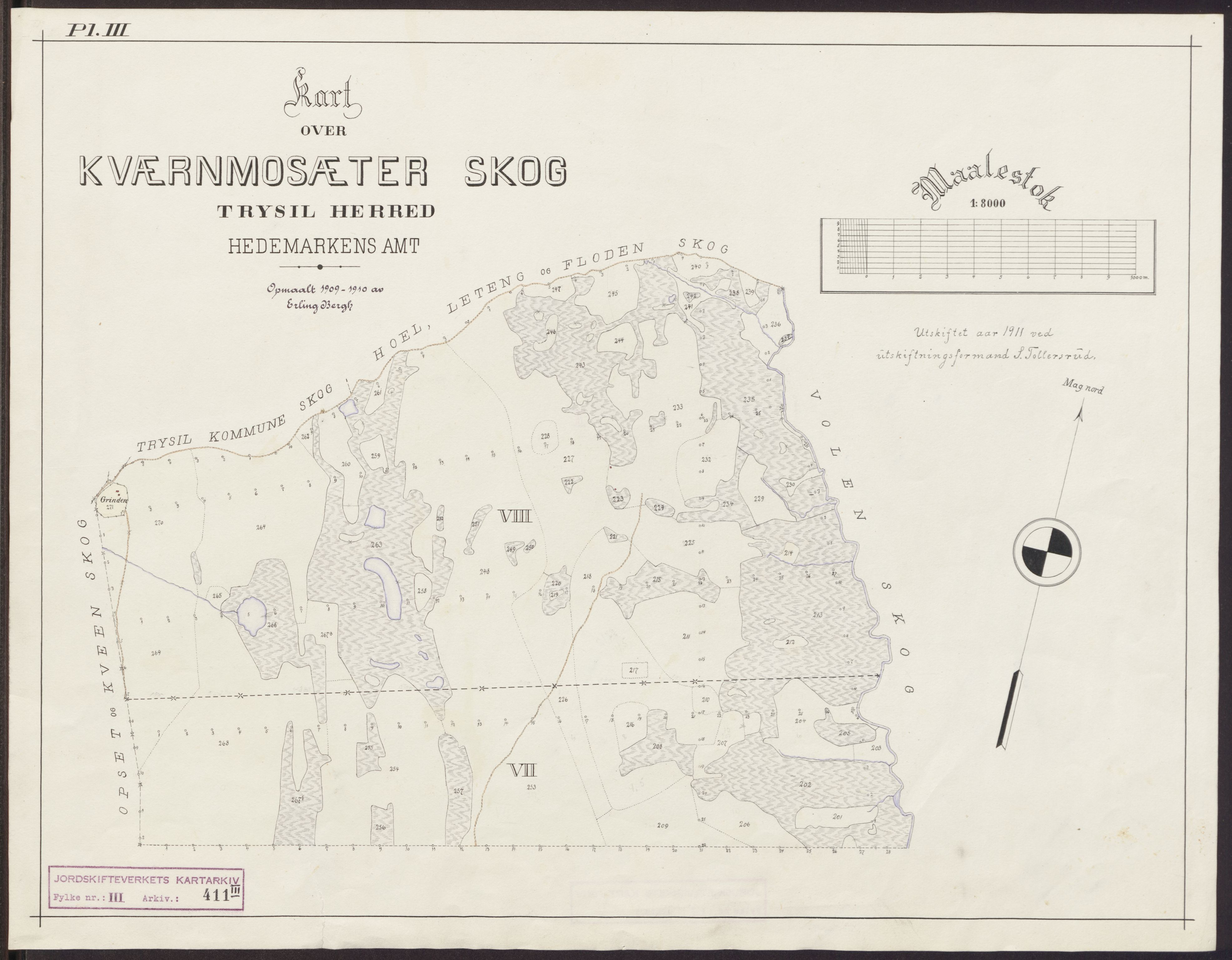 Jordskifteverkets kartarkiv, RA/S-3929/T, 1859-1988, s. 676