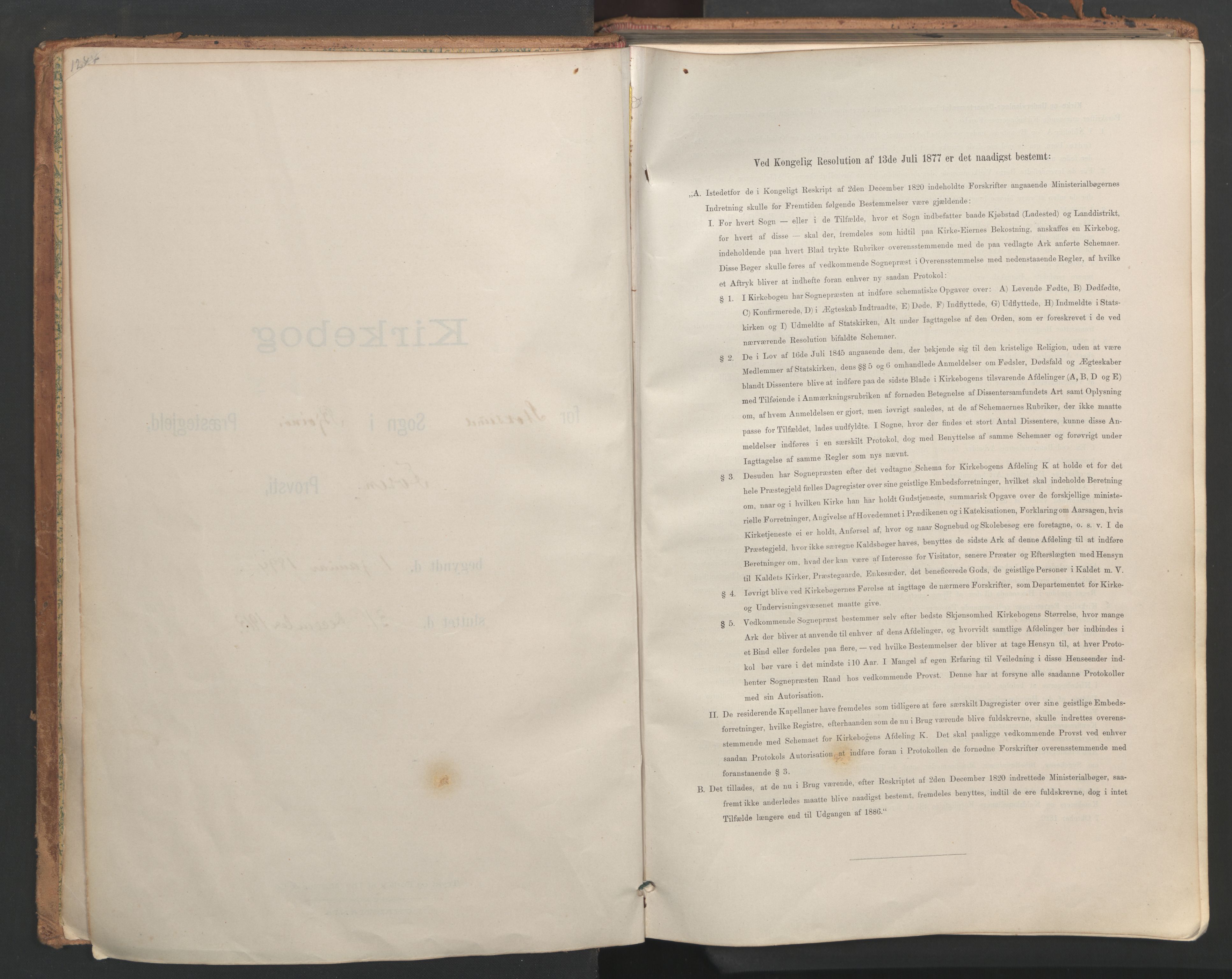 Ministerialprotokoller, klokkerbøker og fødselsregistre - Sør-Trøndelag, SAT/A-1456/656/L0693: Ministerialbok nr. 656A02, 1894-1913