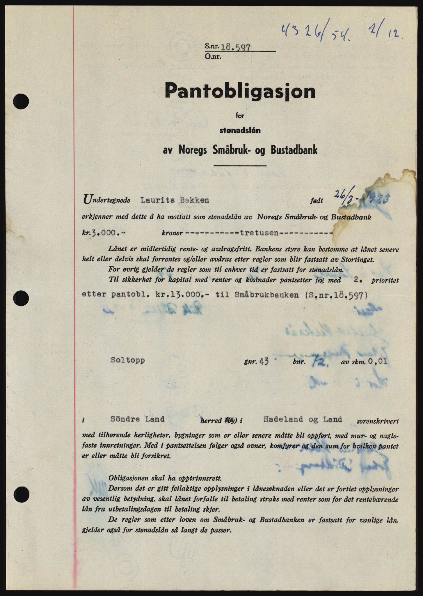 Bilde av skannet dokument: tl11217091205261