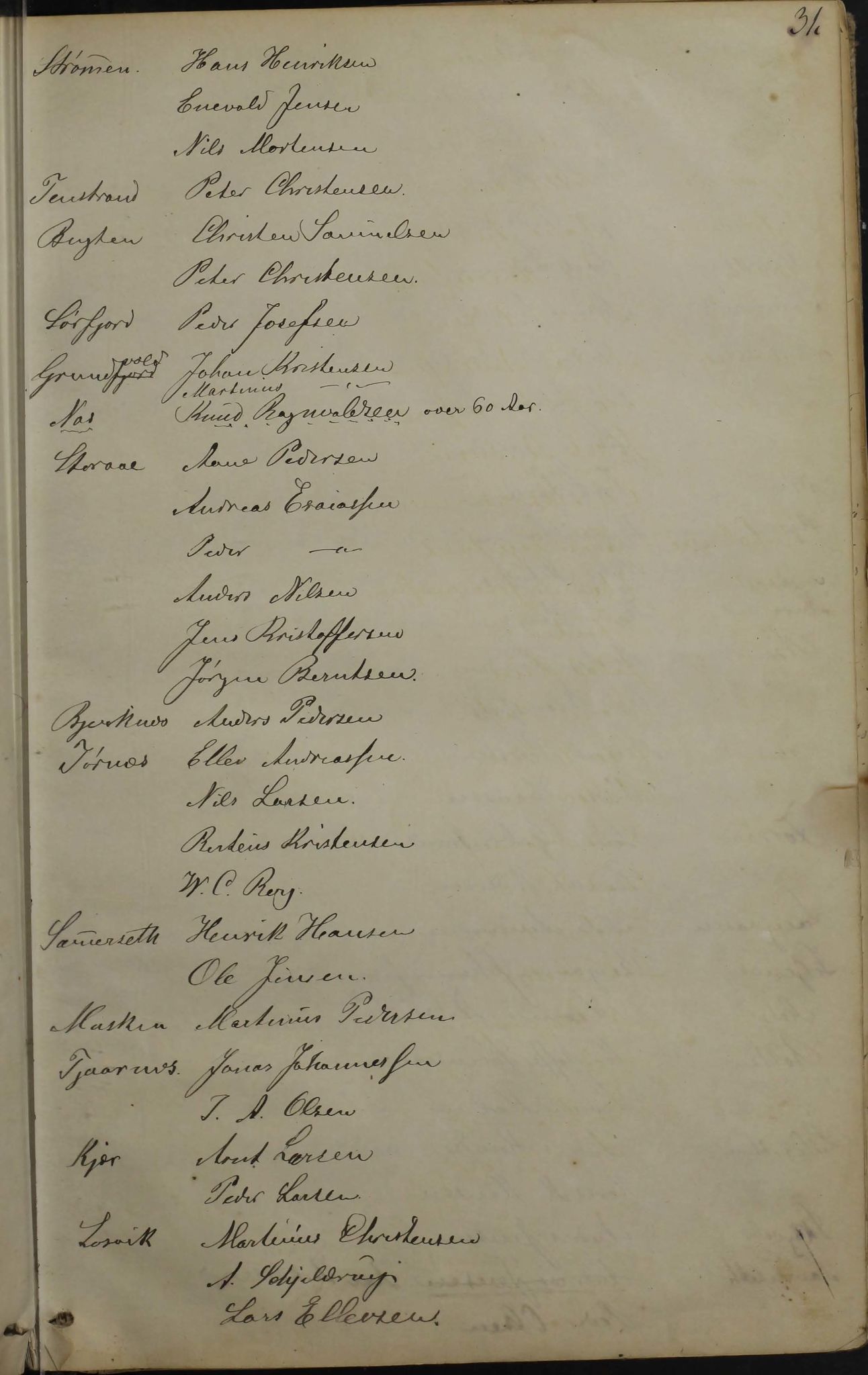 Tysfjord kommune. Formannskapet, AIN/K-18500.150/100/L0001: Forhandlingsprotokoll for Tysfjordens formandskab, 1869-1895