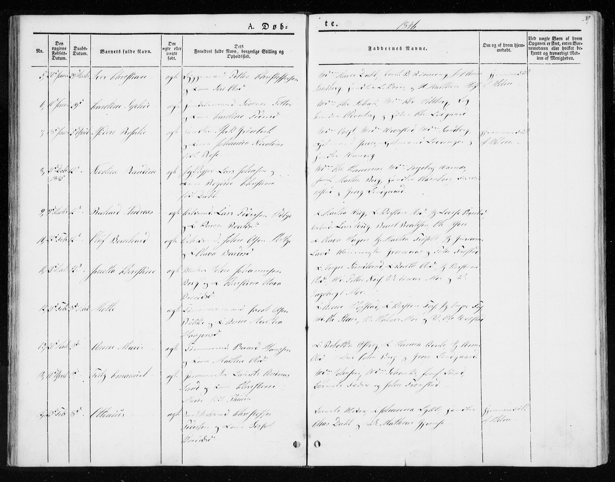 Ministerialprotokoller, klokkerbøker og fødselsregistre - Sør-Trøndelag, AV/SAT-A-1456/604/L0183: Ministerialbok nr. 604A04, 1841-1850, s. 30