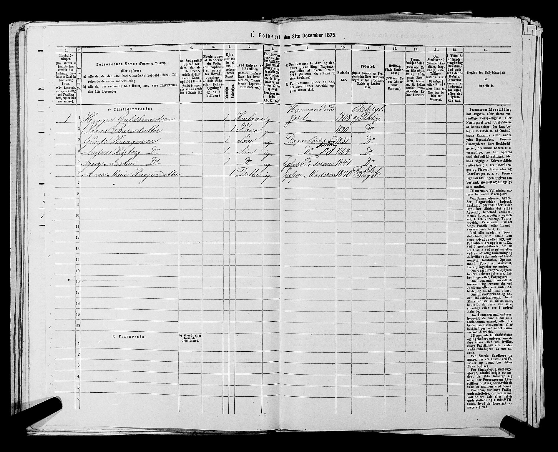 RA, Folketelling 1875 for 0115P Skjeberg prestegjeld, 1875, s. 896