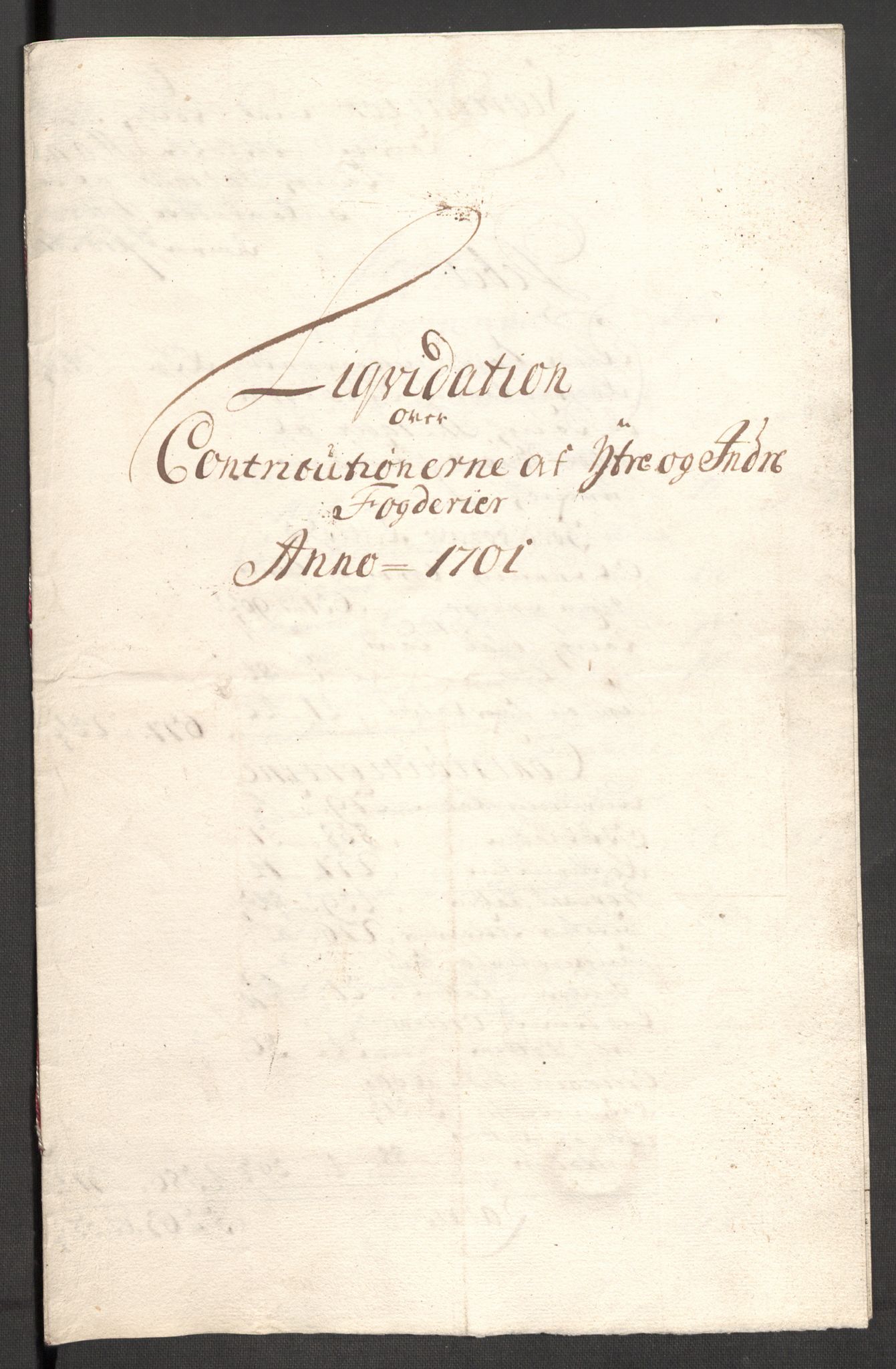 Rentekammeret inntil 1814, Reviderte regnskaper, Fogderegnskap, RA/EA-4092/R52/L3311: Fogderegnskap Sogn, 1700-1701, s. 501
