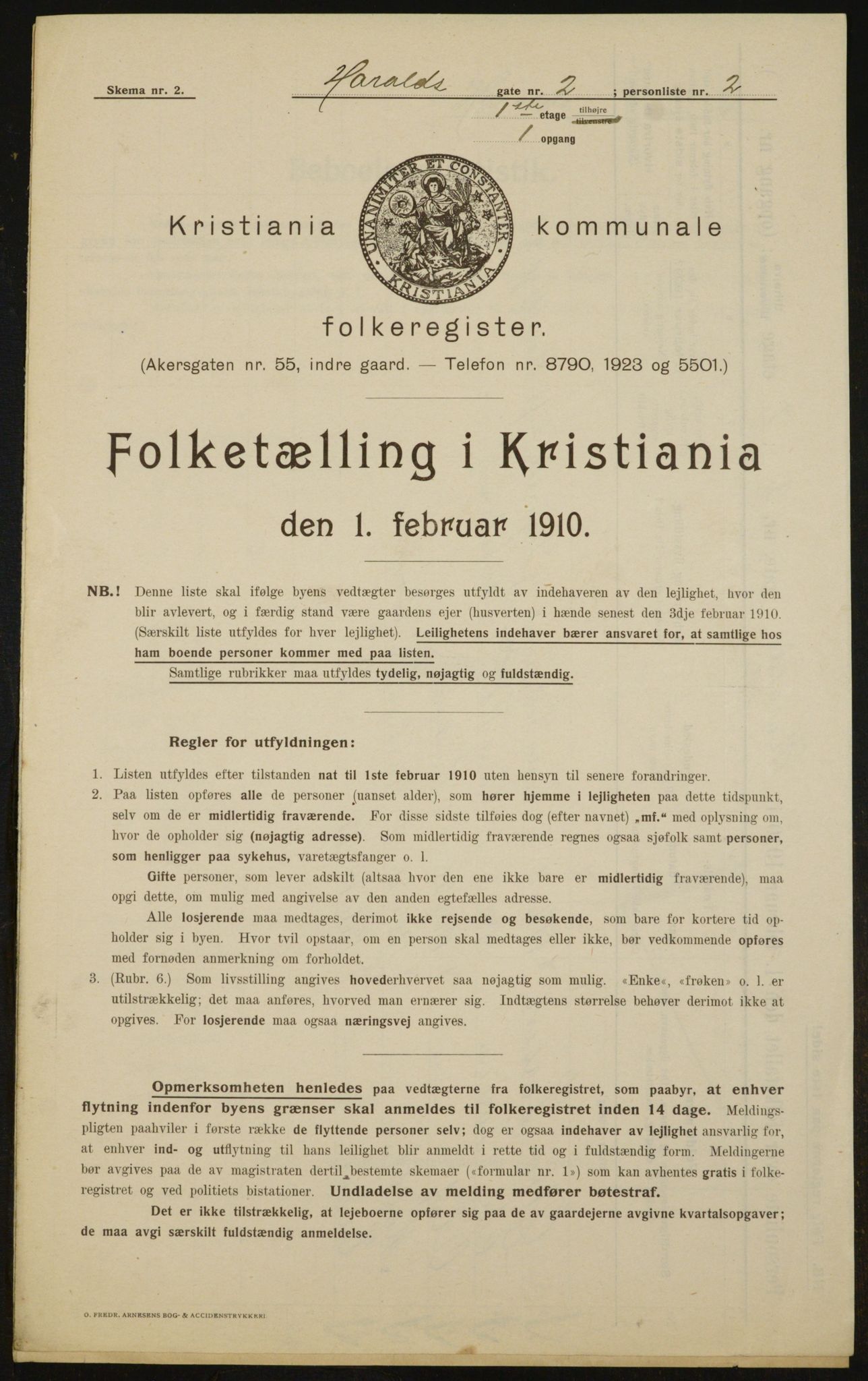 OBA, Kommunal folketelling 1.2.1910 for Kristiania, 1910, s. 32872