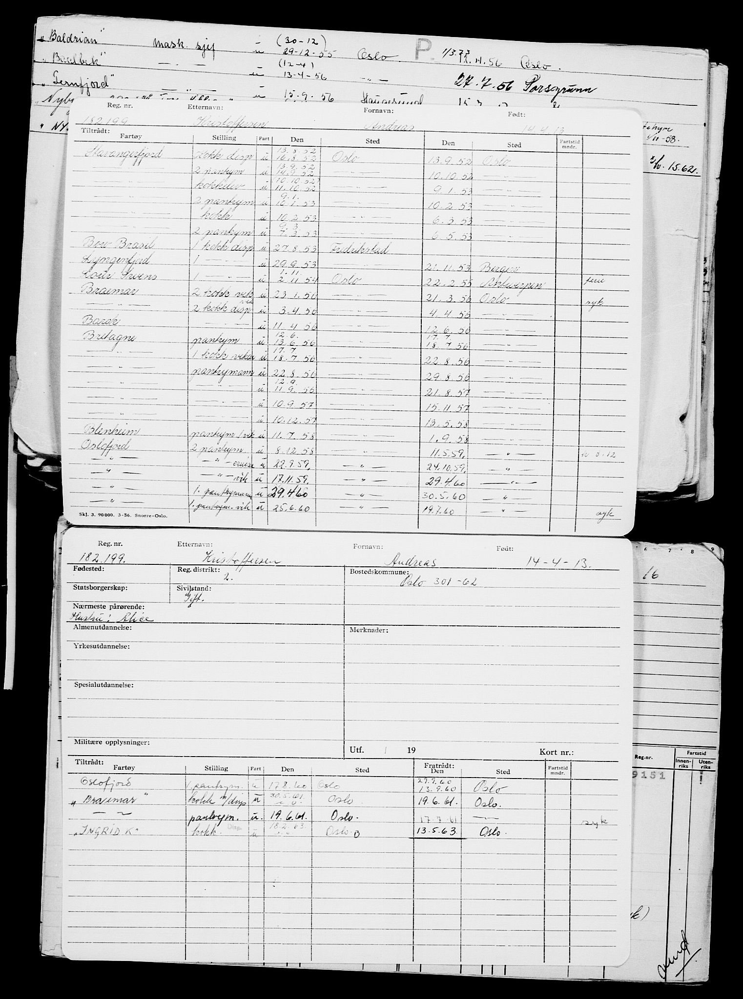 Direktoratet for sjømenn, AV/RA-S-3545/G/Gb/L0112: Hovedkort, 1913, s. 54