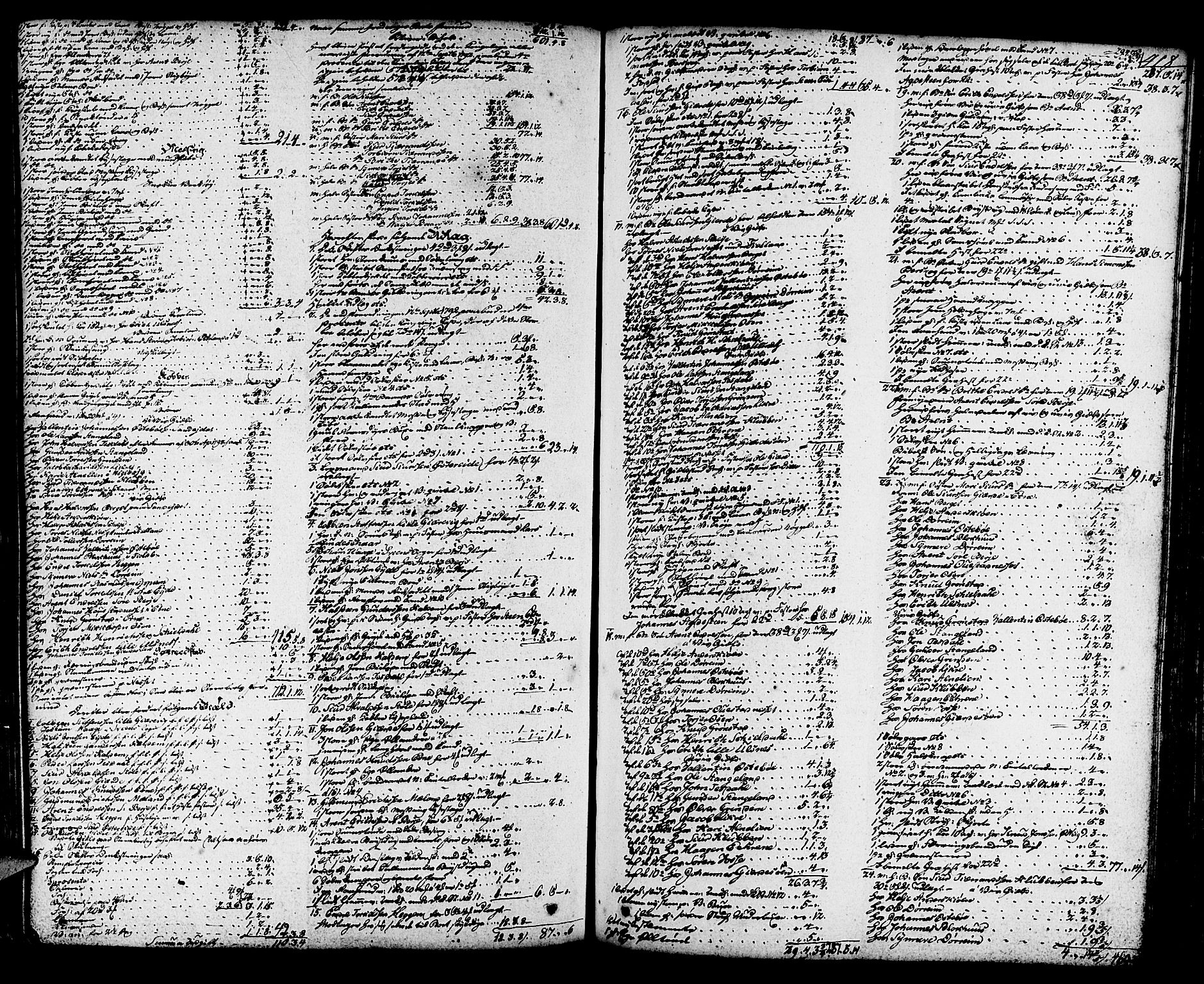 Sunnhordland sorenskrivar, AV/SAB-A-2401/1/H/Ha/Haa/L0012: Skifteprotokollar. Register i protokoll, 1804-1815, s. 417b-418a