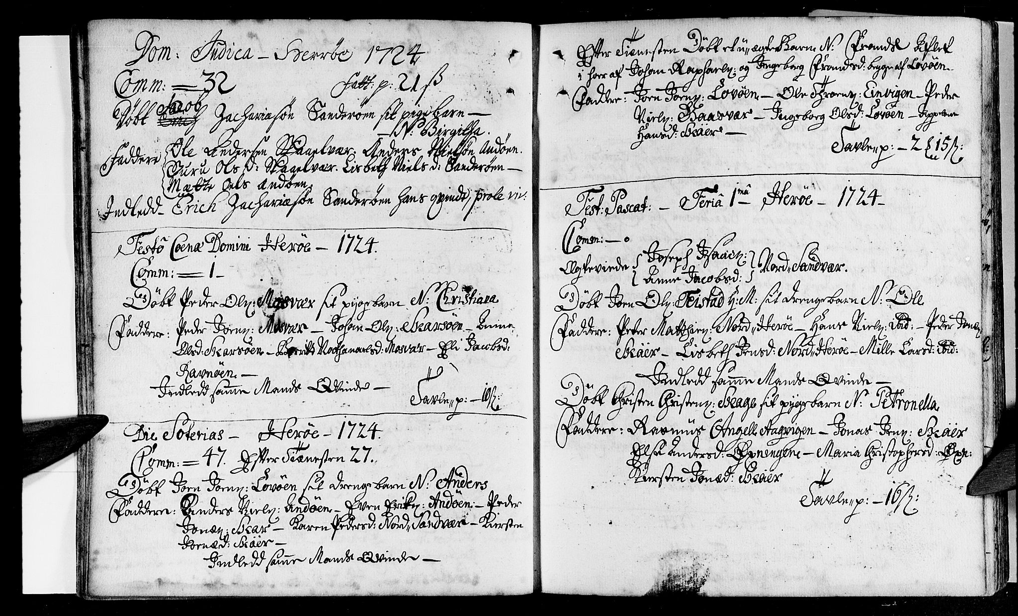 Ministerialprotokoller, klokkerbøker og fødselsregistre - Nordland, AV/SAT-A-1459/834/L0503: Ministerialbok nr. 834A01, 1714-1737