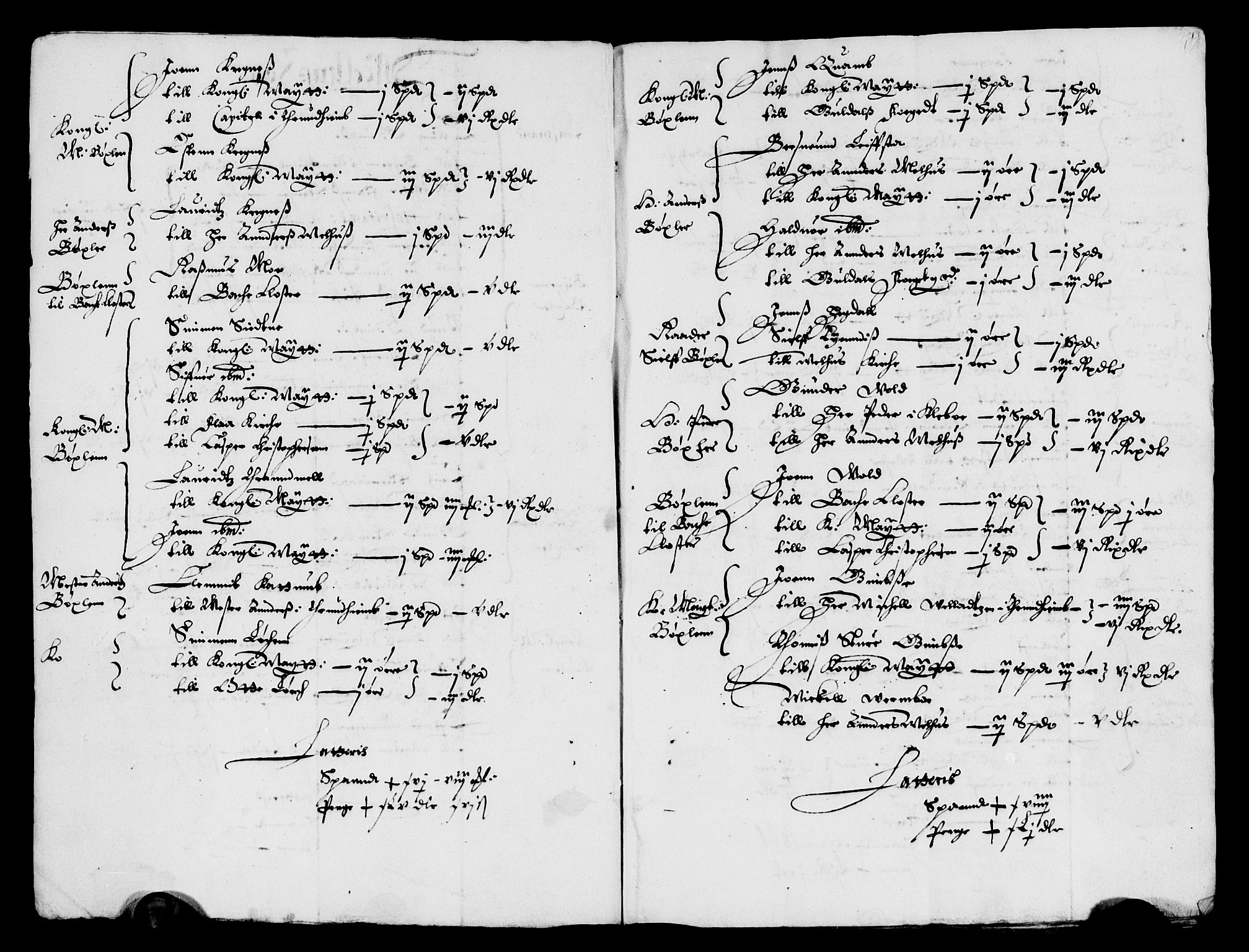 Rentekammeret inntil 1814, Reviderte regnskaper, Lensregnskaper, AV/RA-EA-5023/R/Rb/Rbw/L0094: Trondheim len, 1648-1650