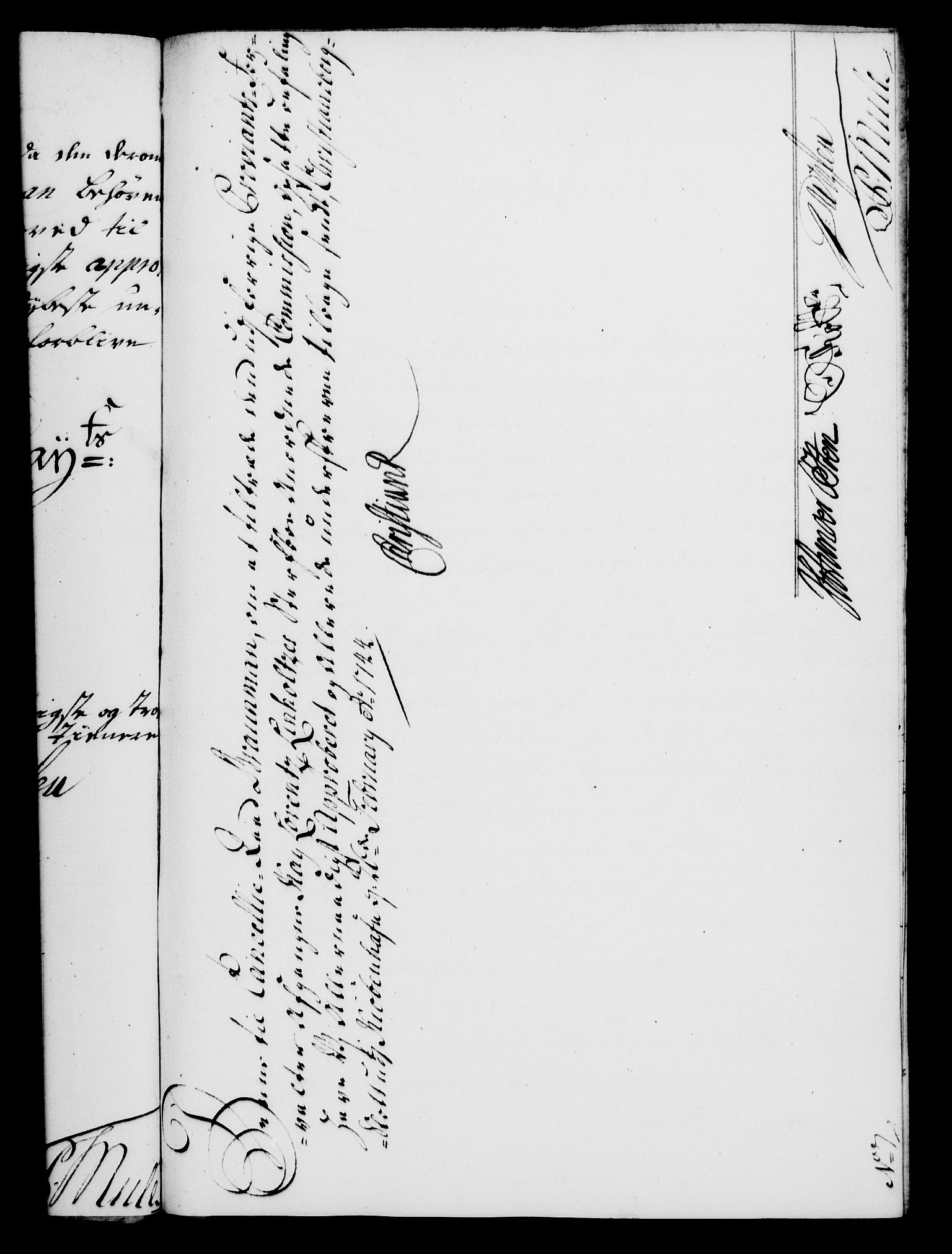 Rentekammeret, Kammerkanselliet, RA/EA-3111/G/Gf/Gfa/L0027: Norsk relasjons- og resolusjonsprotokoll (merket RK 52.27), 1744, s. 106