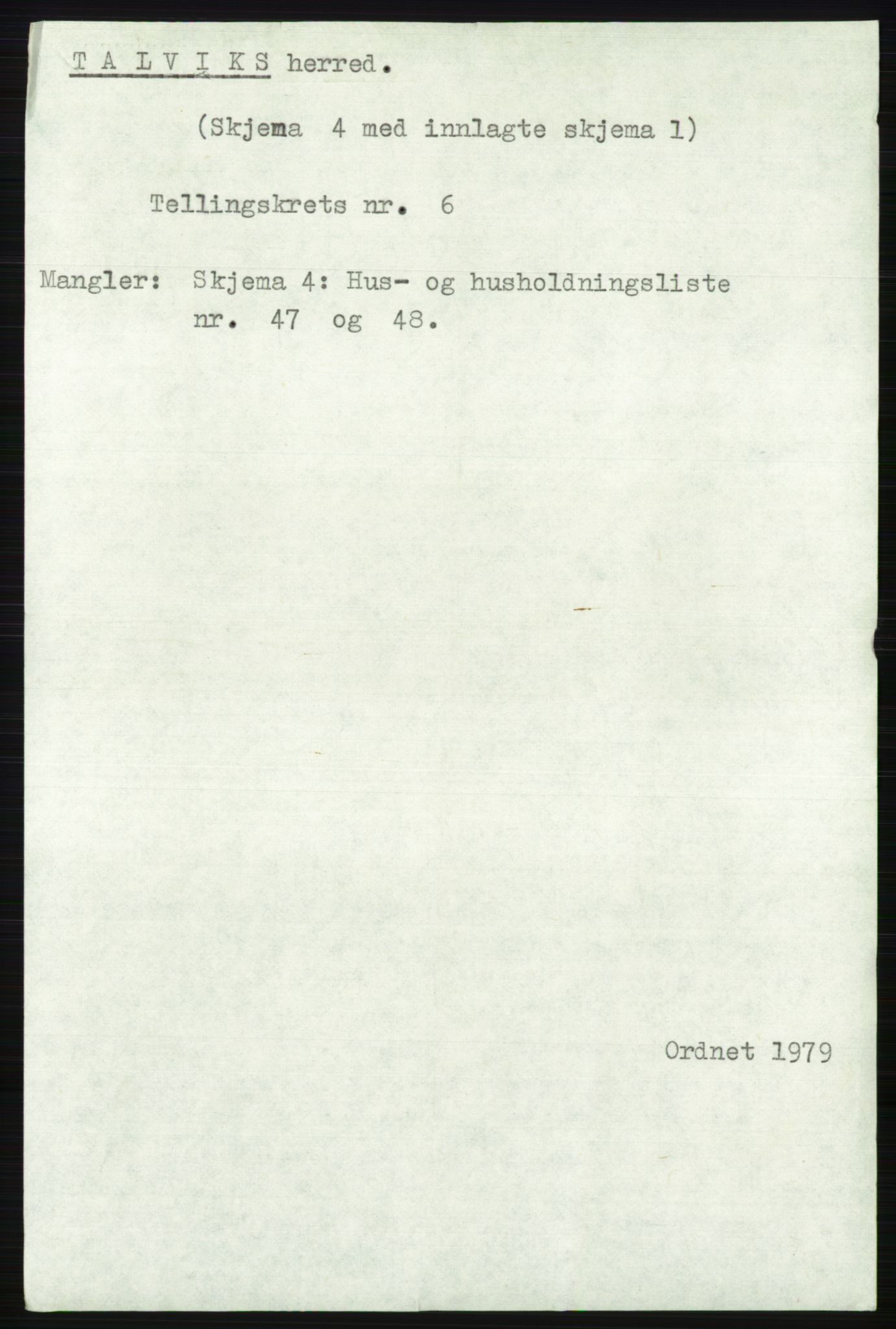 SATØ, Folketelling 1920 for 2013 Talvik herred, 1920, s. 3621