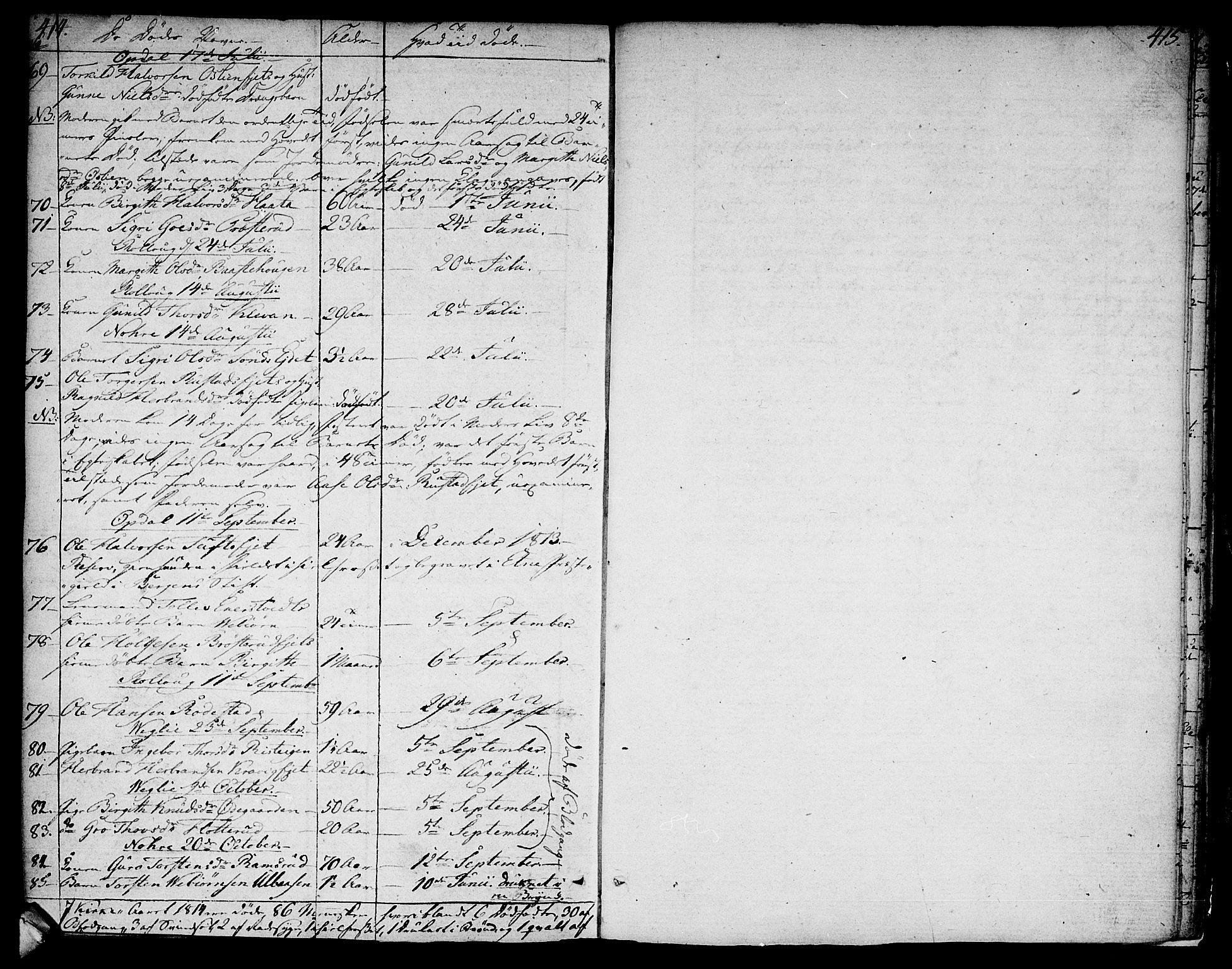 Rollag kirkebøker, SAKO/A-240/F/Fa/L0005: Ministerialbok nr. I 5, 1792-1814, s. 414-415