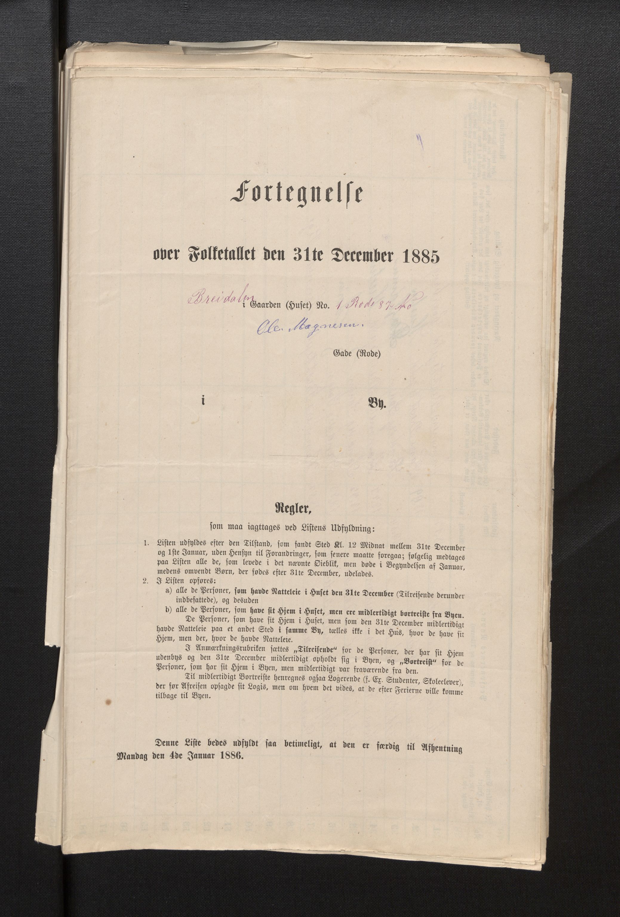 SAB, Folketelling 1885 for 1301 Bergen kjøpstad, 1885, s. 670