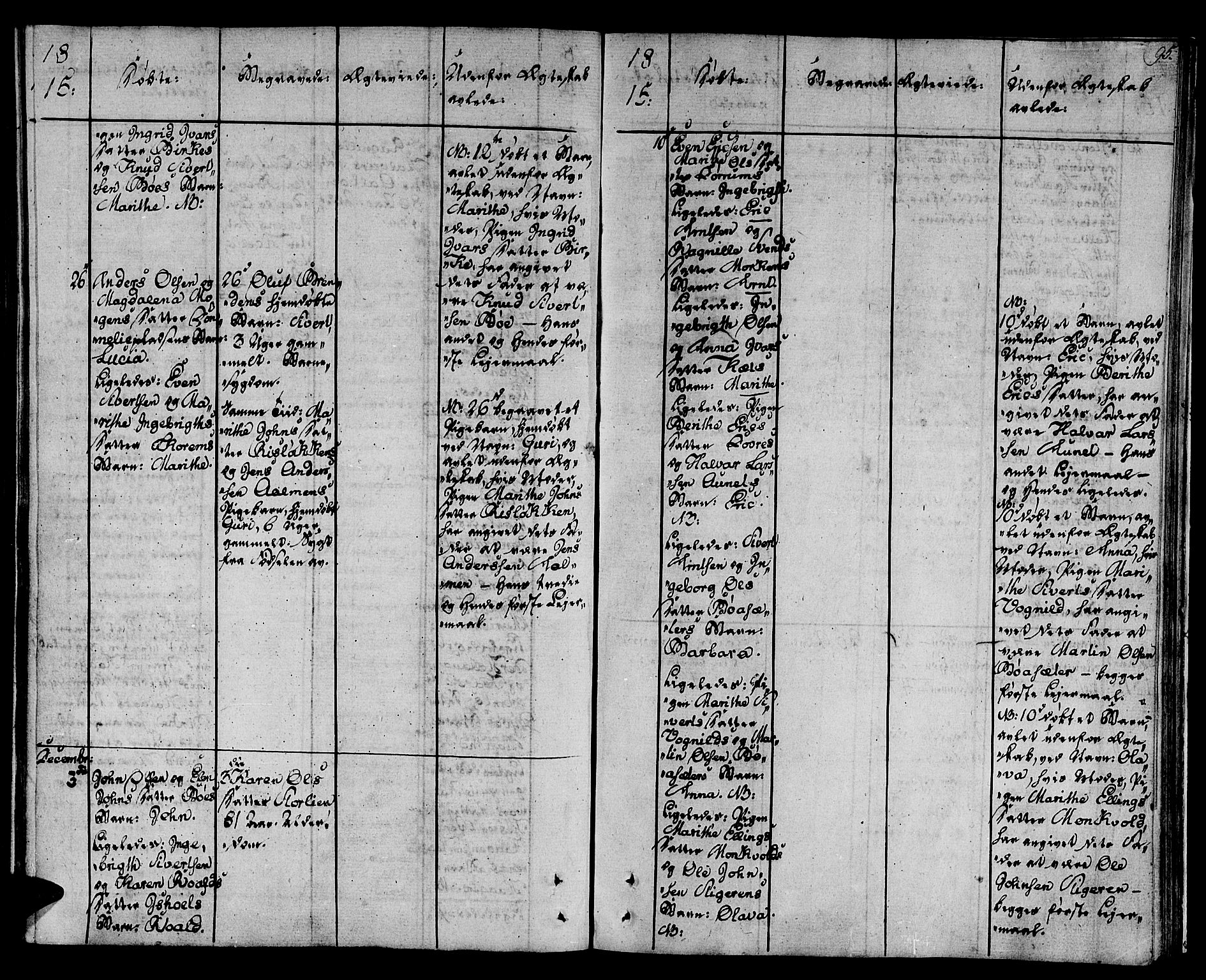Ministerialprotokoller, klokkerbøker og fødselsregistre - Sør-Trøndelag, SAT/A-1456/678/L0894: Ministerialbok nr. 678A04, 1806-1815, s. 95