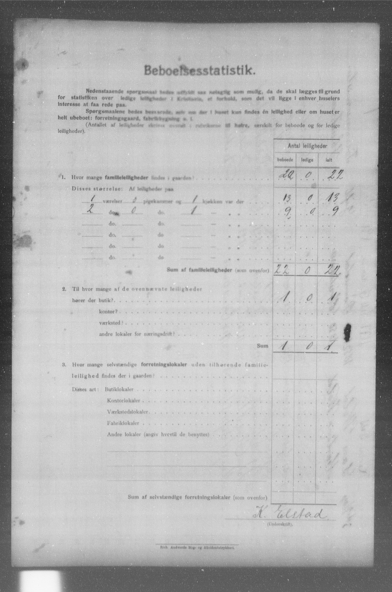 OBA, Kommunal folketelling 31.12.1904 for Kristiania kjøpstad, 1904, s. 15814