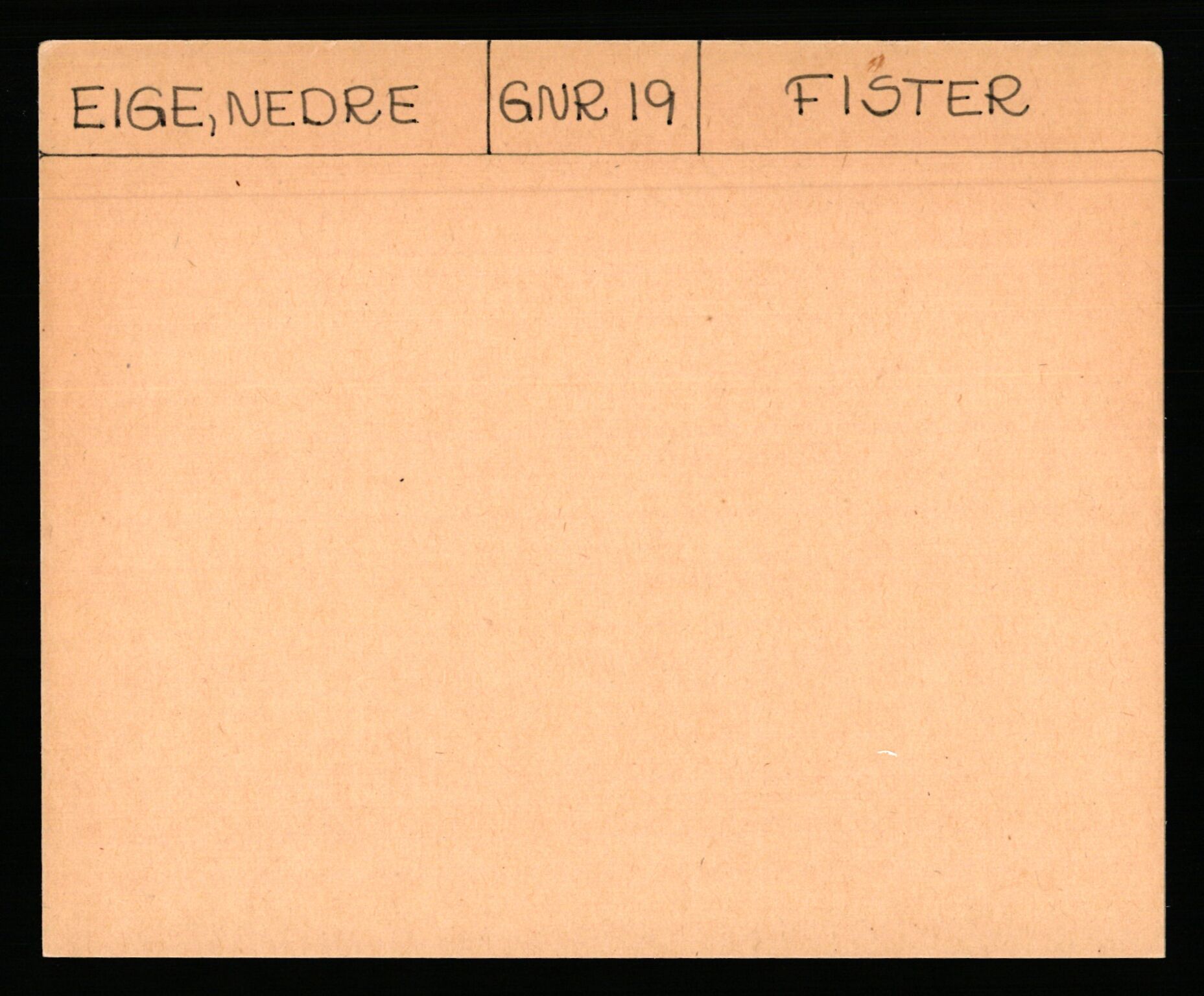 Statsarkivet i Stavanger, AV/SAST-A-101971/03/Y/Yk/L0008: Registerkort sortert etter gårdsnavn: Eig - Erlien, 1750-1930, s. 63