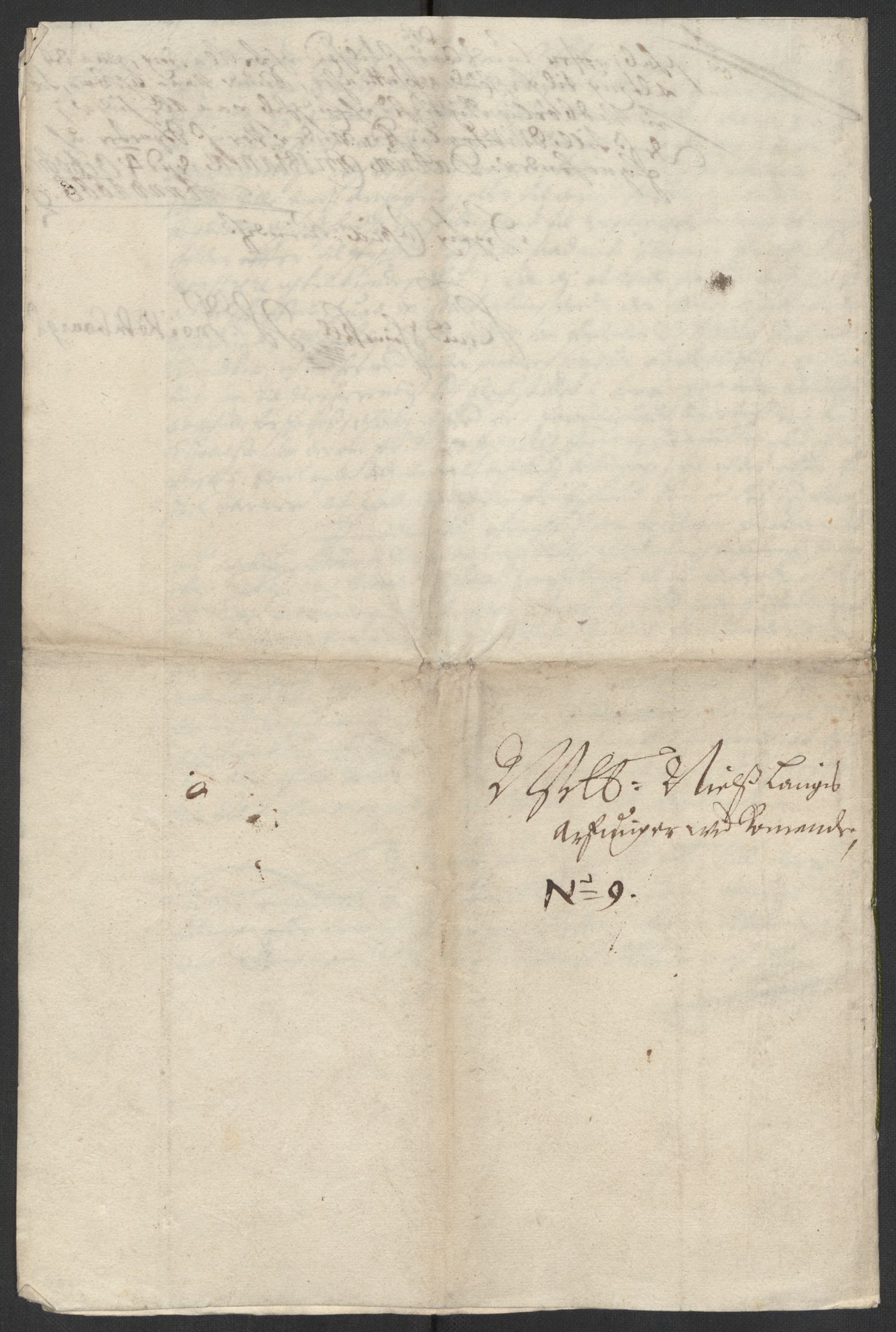 Stattholderembetet 1572-1771, AV/RA-EA-2870/El/L0024/0002: Forskjellige pakkesaker / Om arven etter Nils Lange, 1666-1667, s. 6