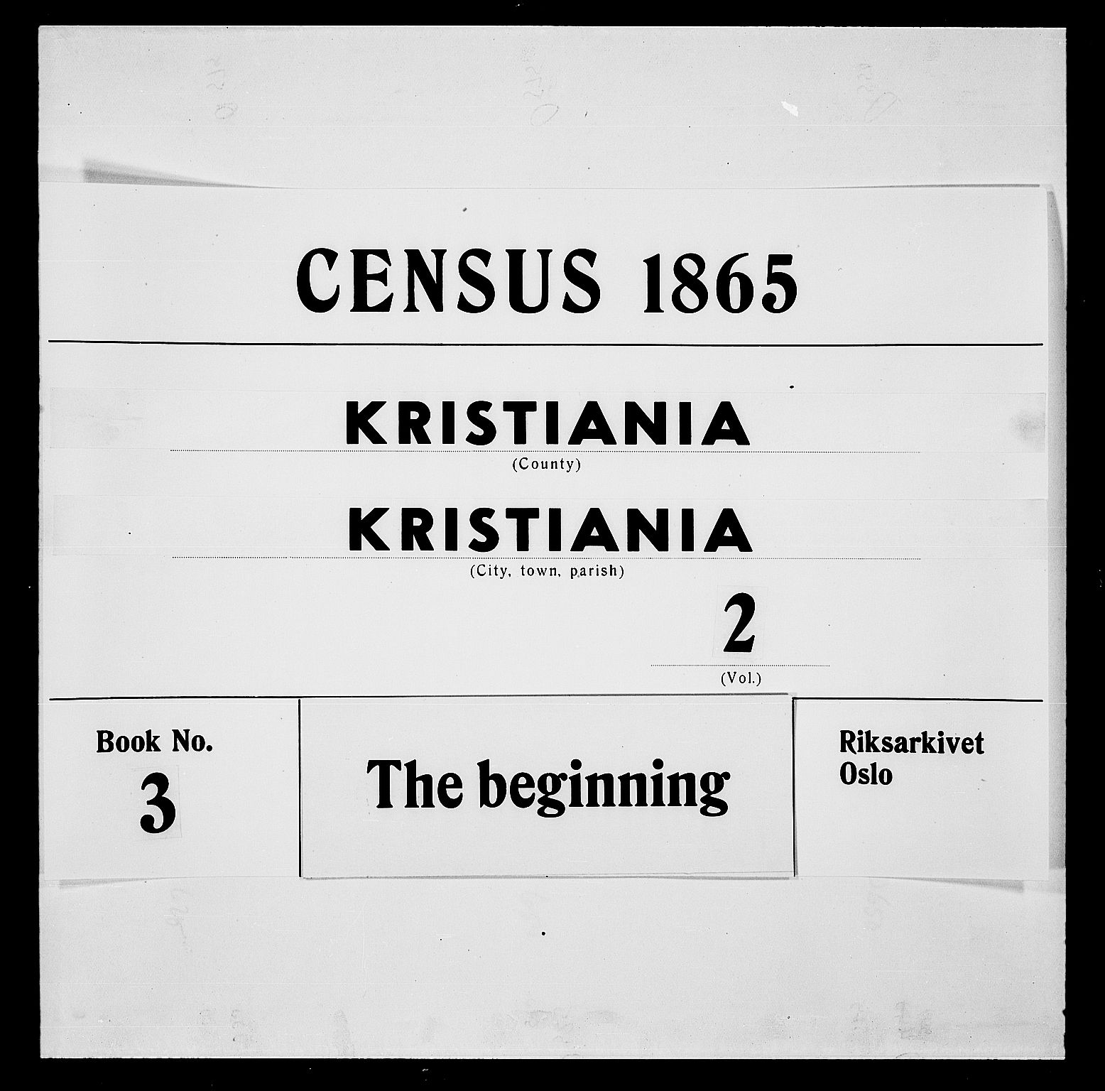 RA, Folketelling 1865 for 0301 Kristiania kjøpstad, 1865, s. 580