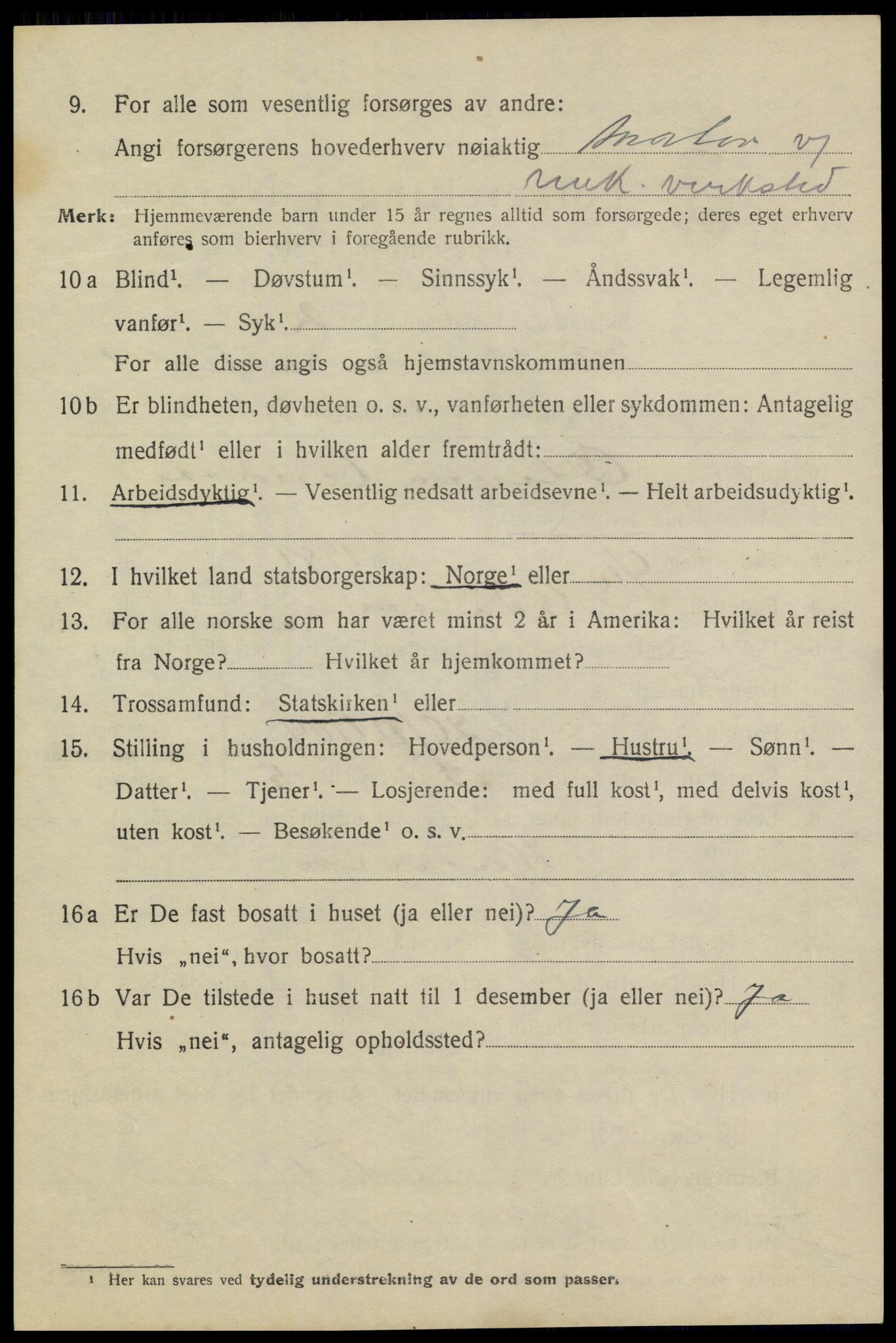 SAKO, Folketelling 1920 for 0803 Stathelle ladested, 1920, s. 562