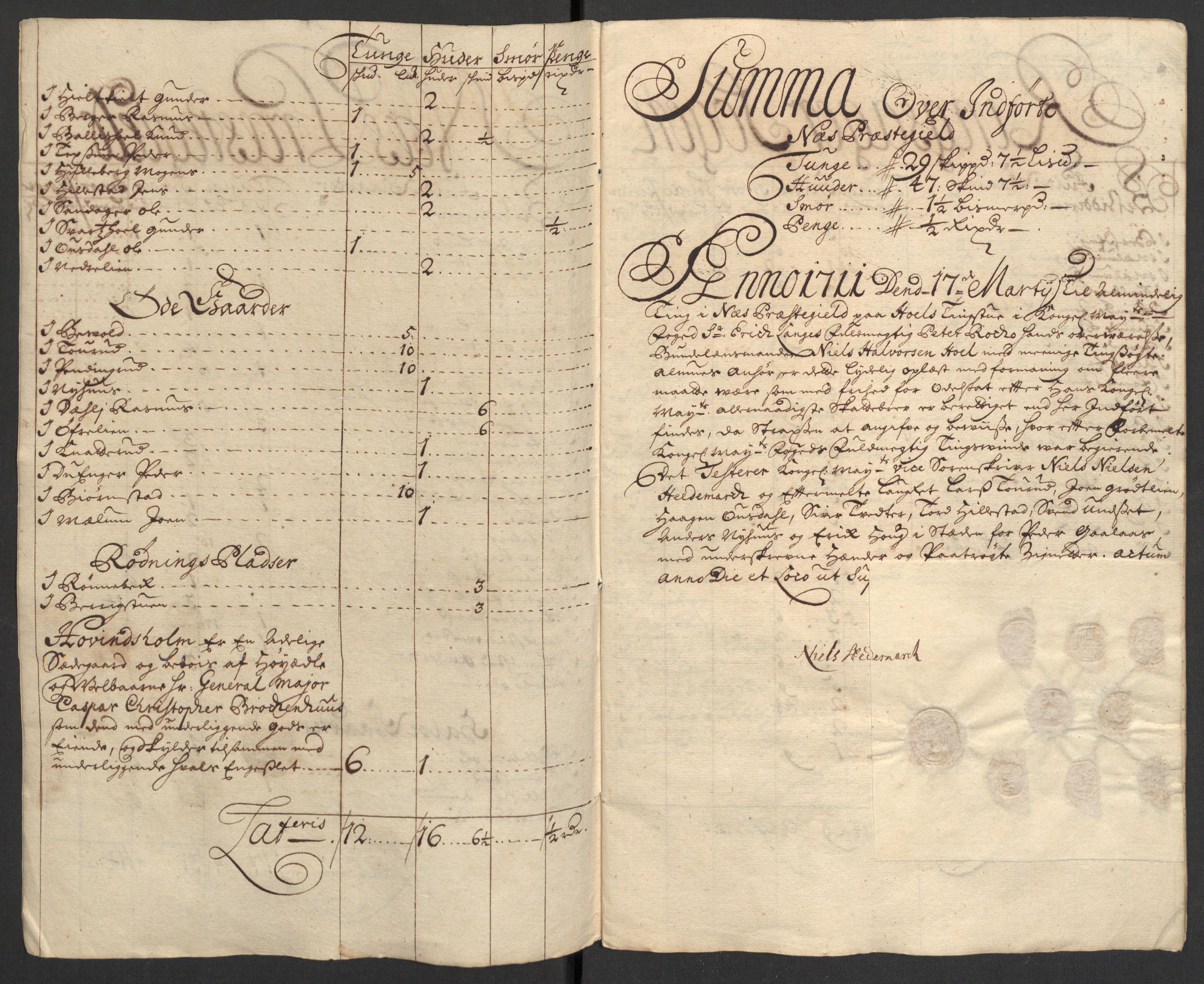 Rentekammeret inntil 1814, Reviderte regnskaper, Fogderegnskap, AV/RA-EA-4092/R16/L1048: Fogderegnskap Hedmark, 1711, s. 52