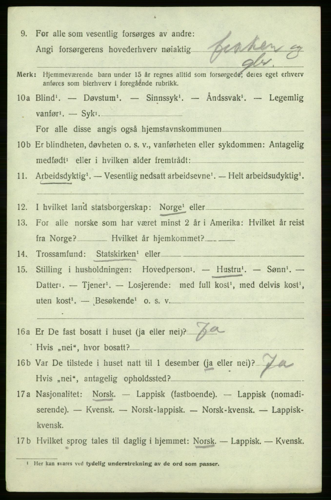SATØ, Folketelling 1920 for 2018 Måsøy herred, 1920, s. 1243